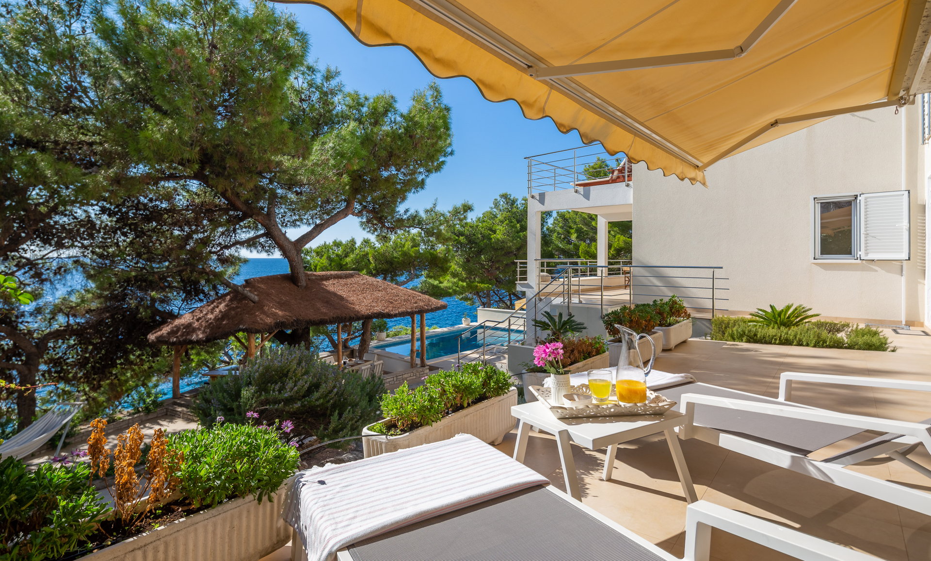 Beachfront Villa Allegria with Pool