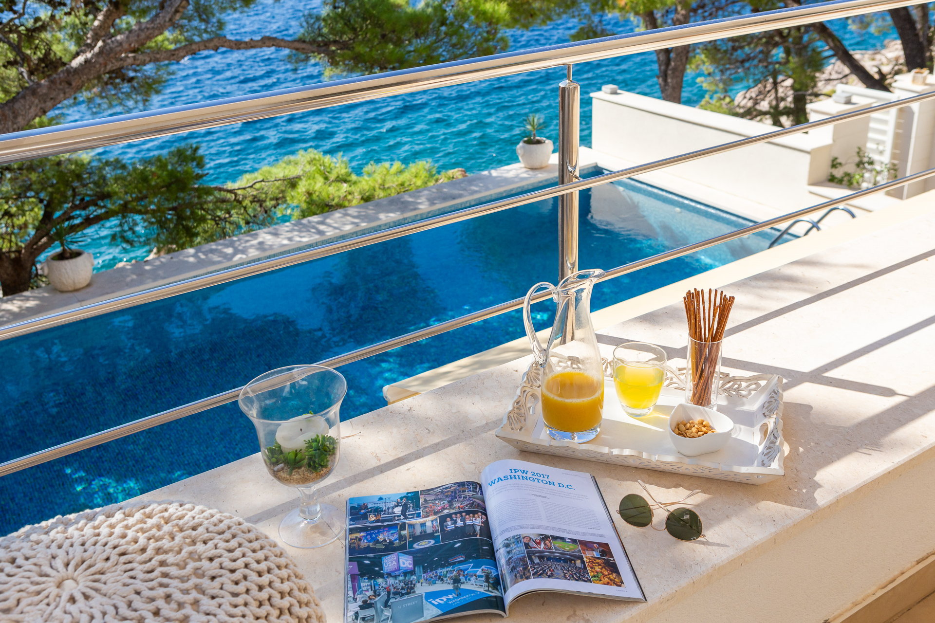 Beachfront Villa Allegria with Pool