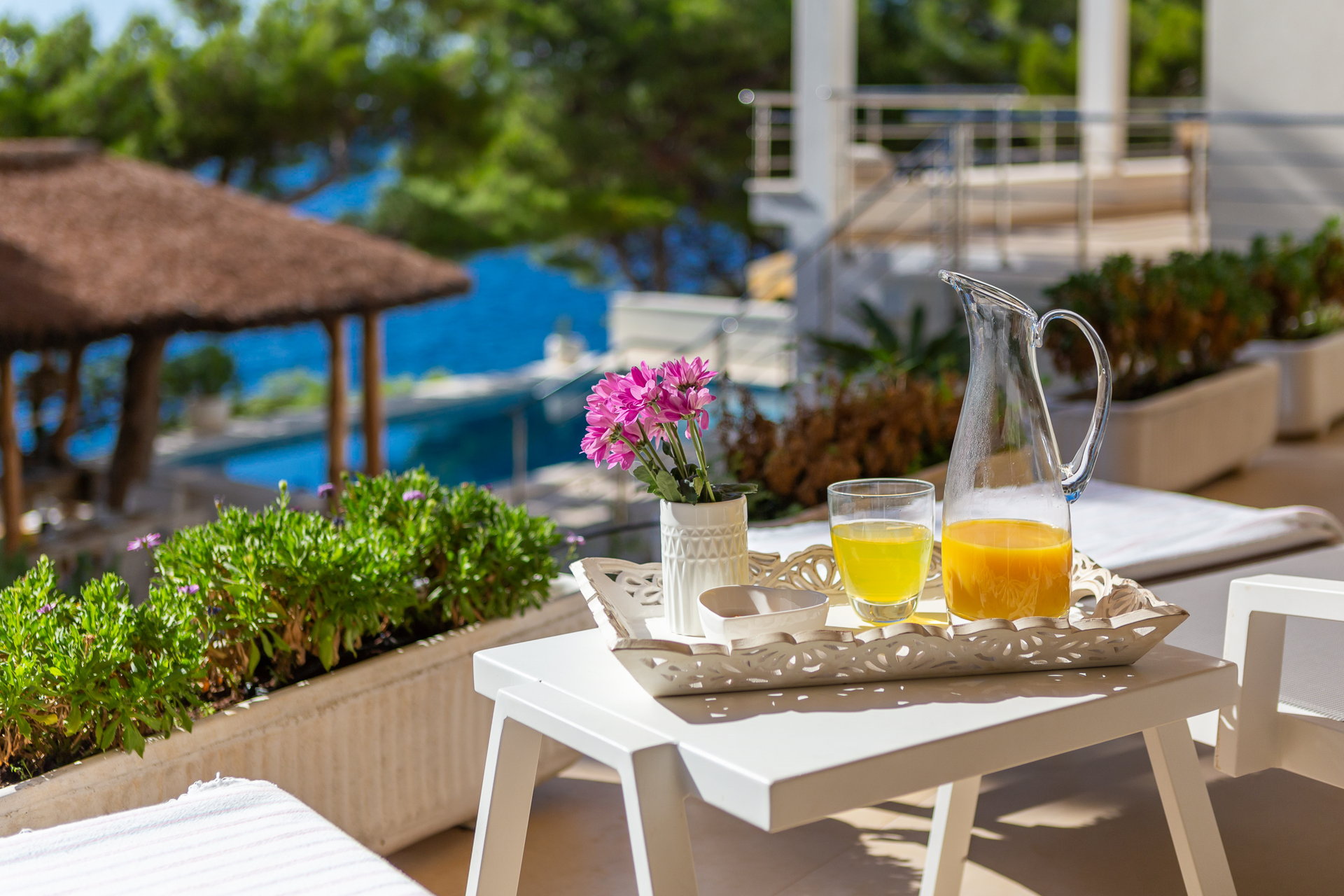 Beachfront Villa Allegria with Pool