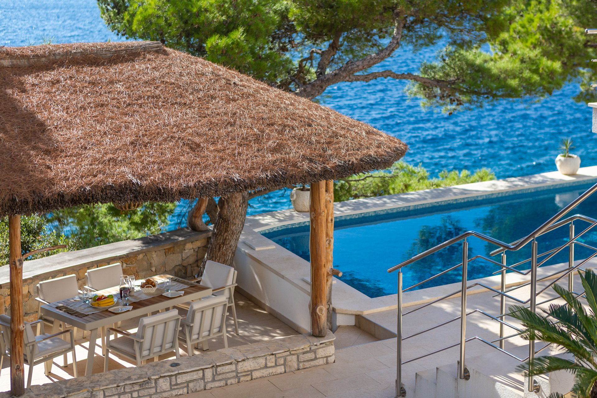 Beachfront Villa Allegria with Pool