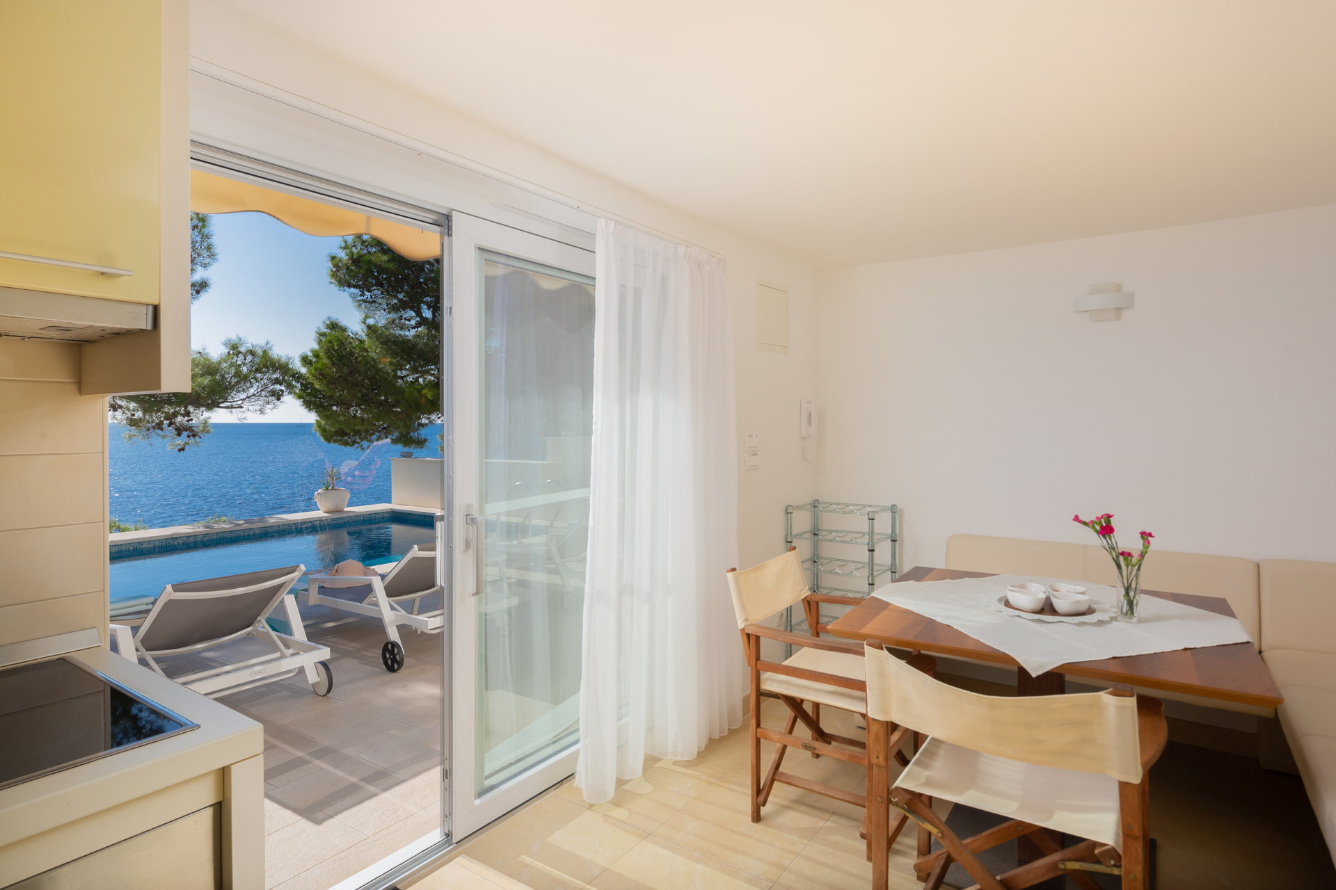 Beachfront Villa Allegria with Pool