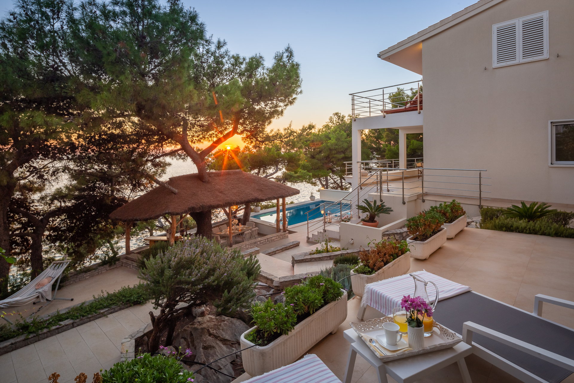 Beachfront Villa Allegria with Pool