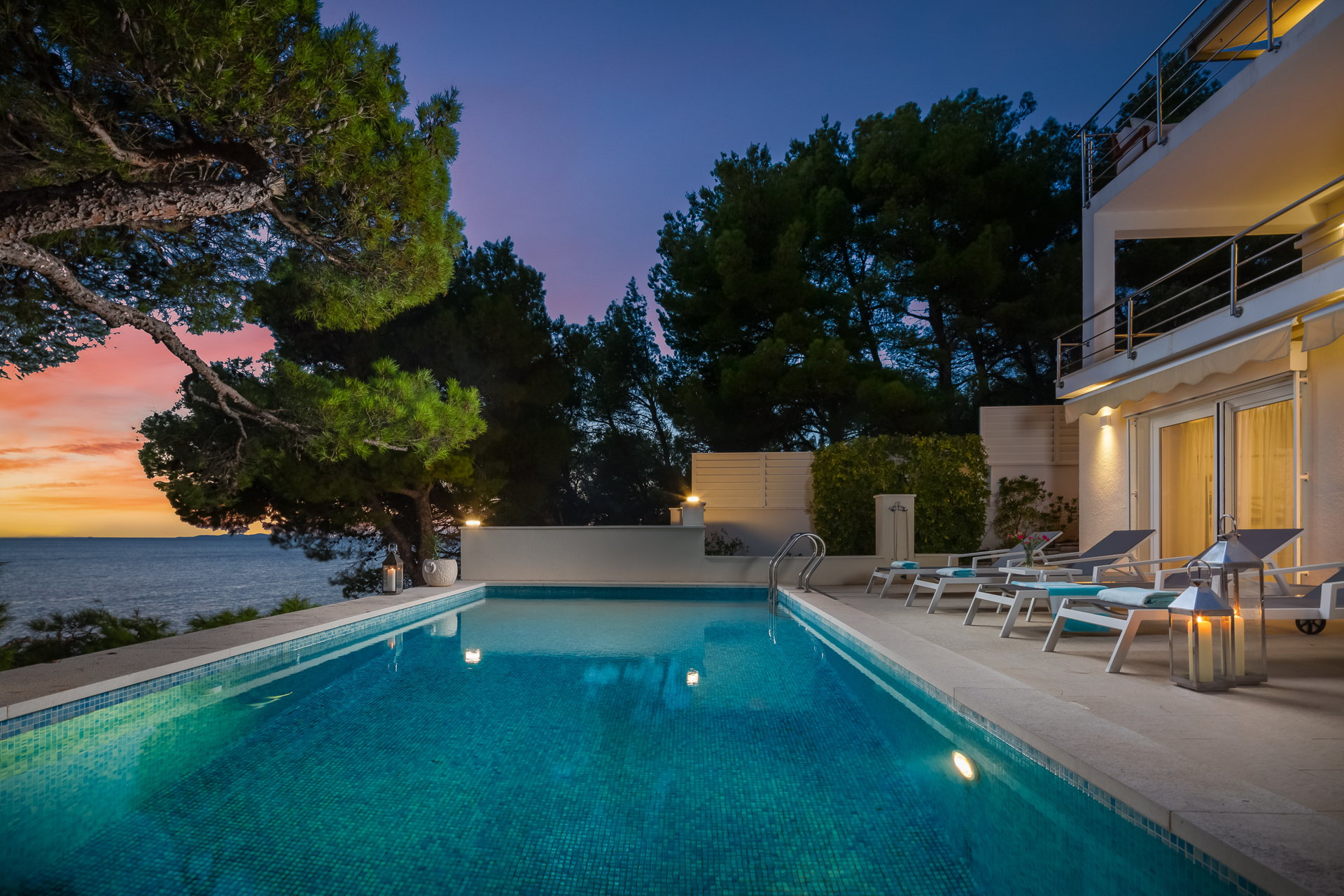 Beachfront Villa Allegria with Pool
