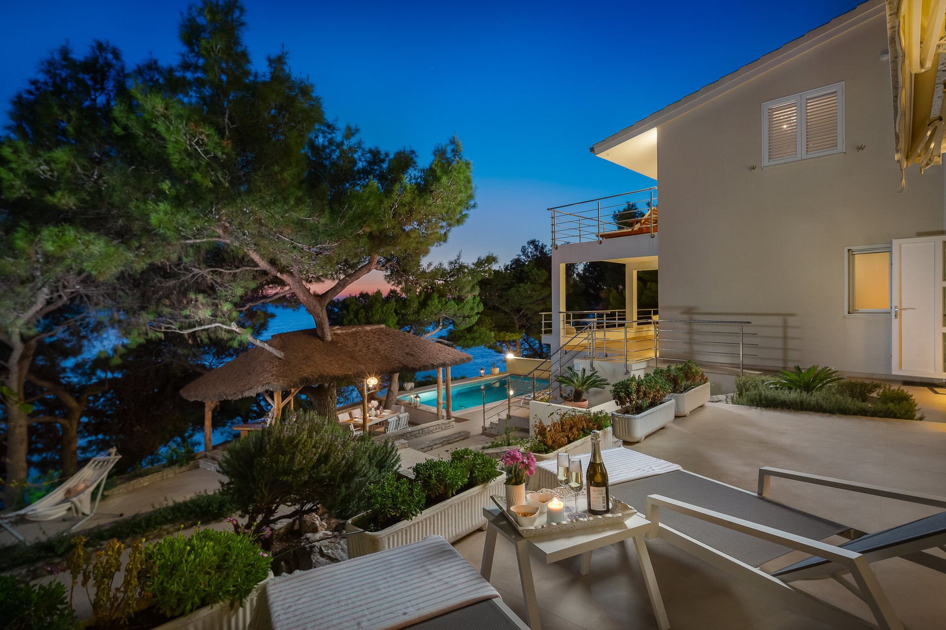 Beachfront Villa Allegria with Pool
