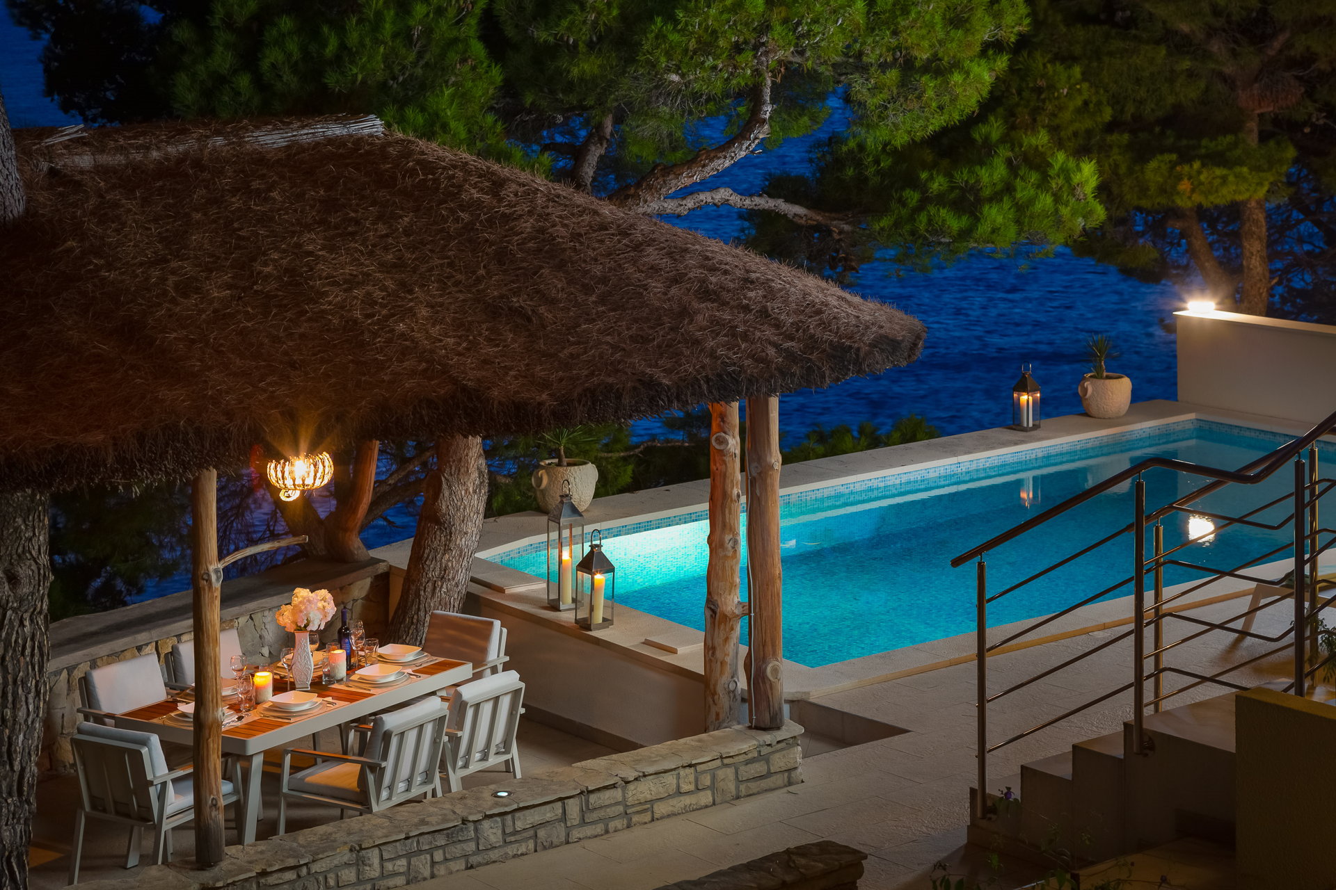 Beachfront Villa Allegria with Pool