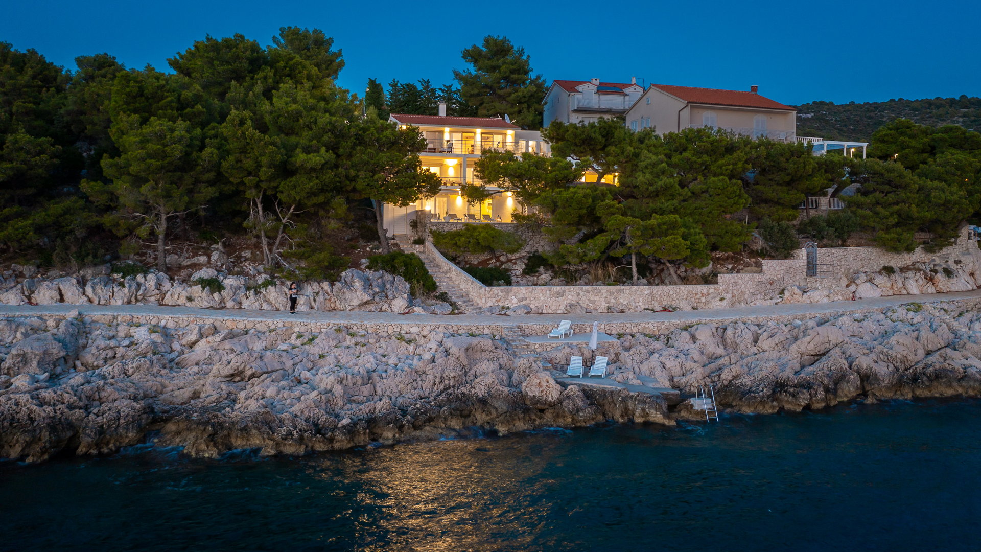 Beachfront Villa Allegria with Pool