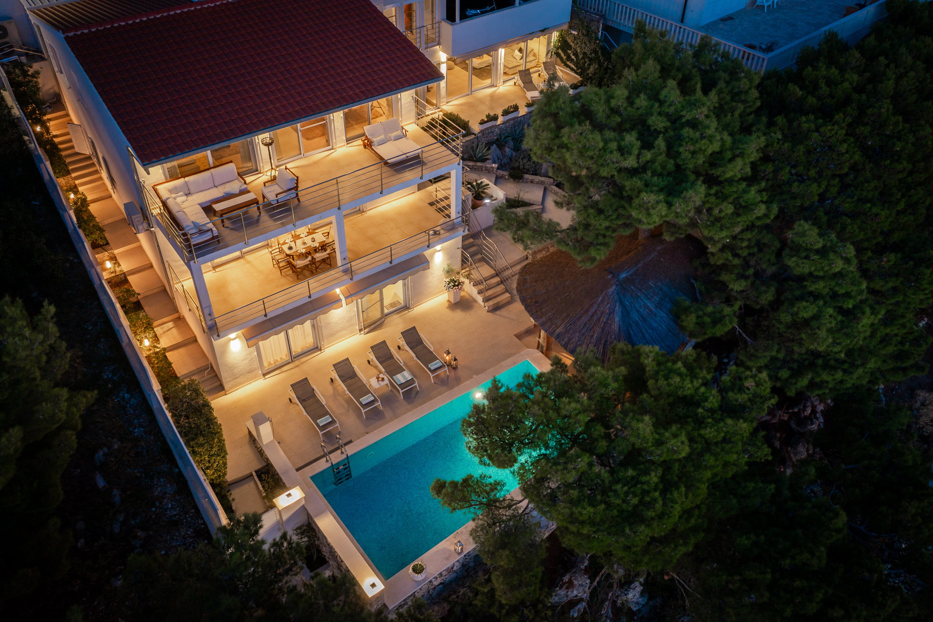 Beachfront Villa Allegria with Pool