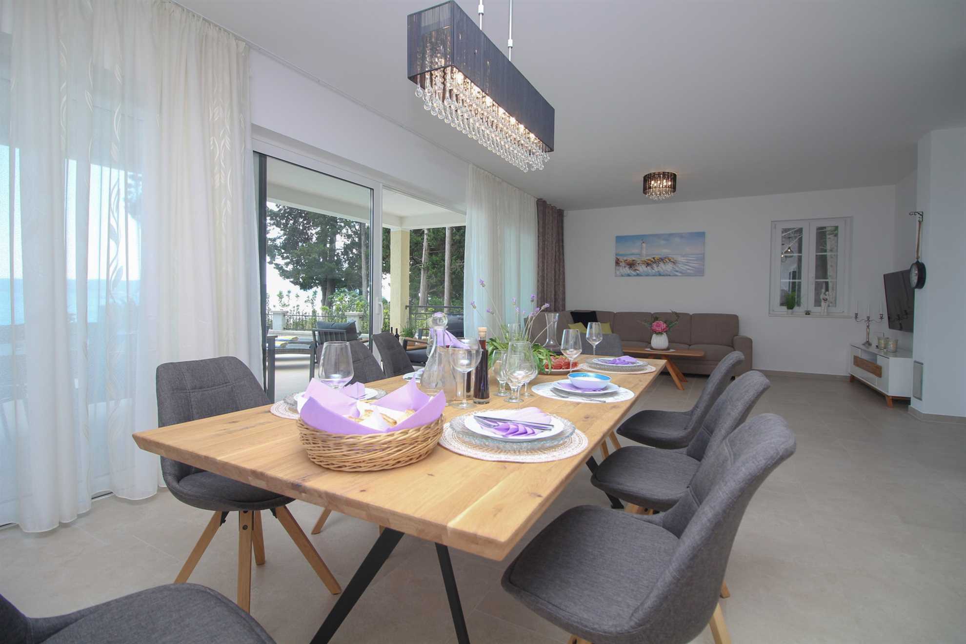Beachfront Villa Sea Mystery with Pool
