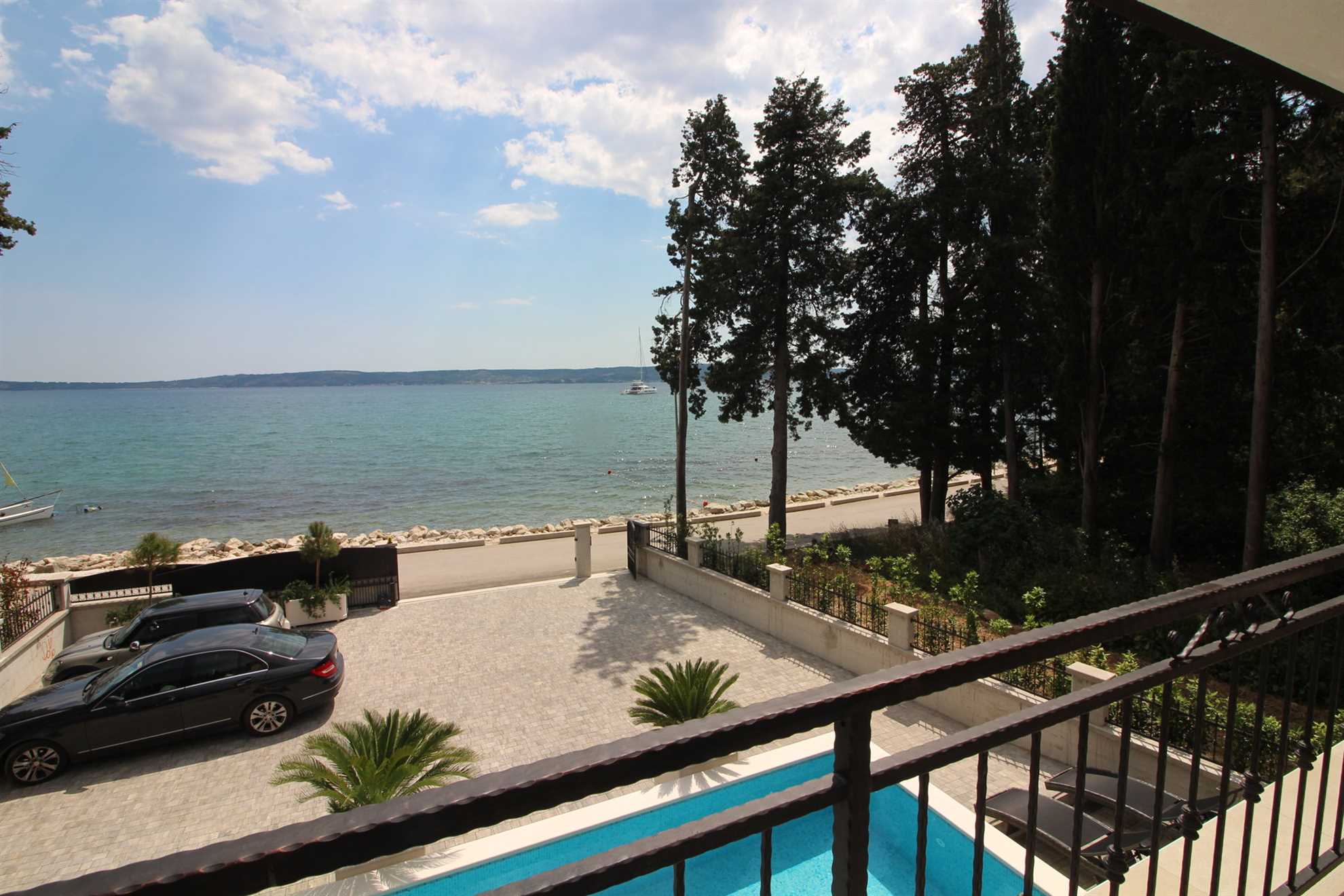 Beachfront Villa Sea Mystery with Pool