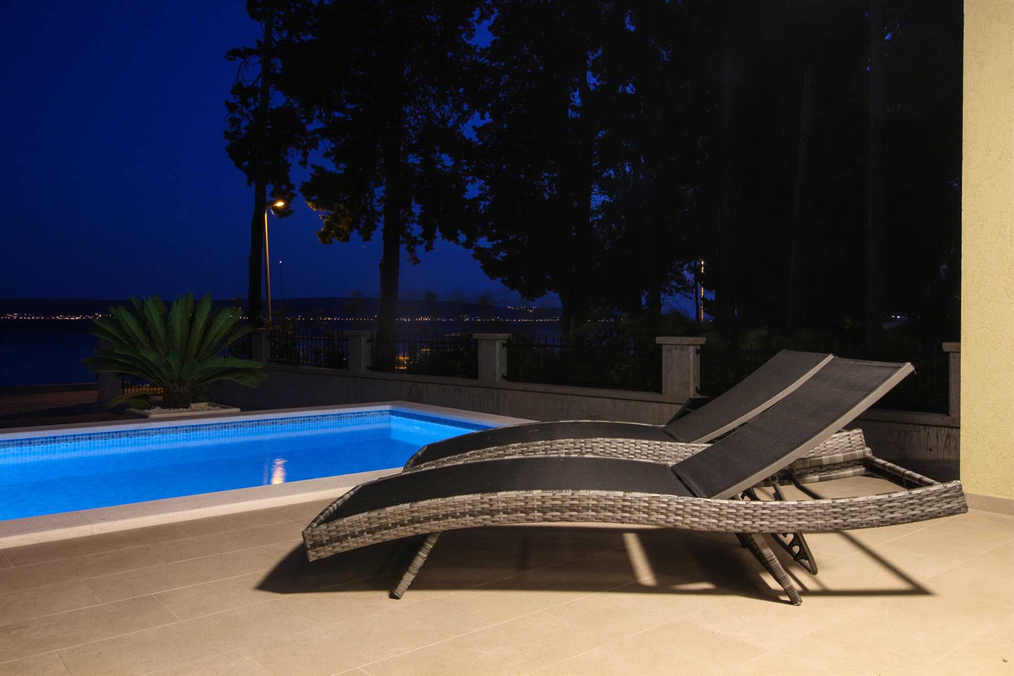 Beachfront Villa Sea Mystery with Pool