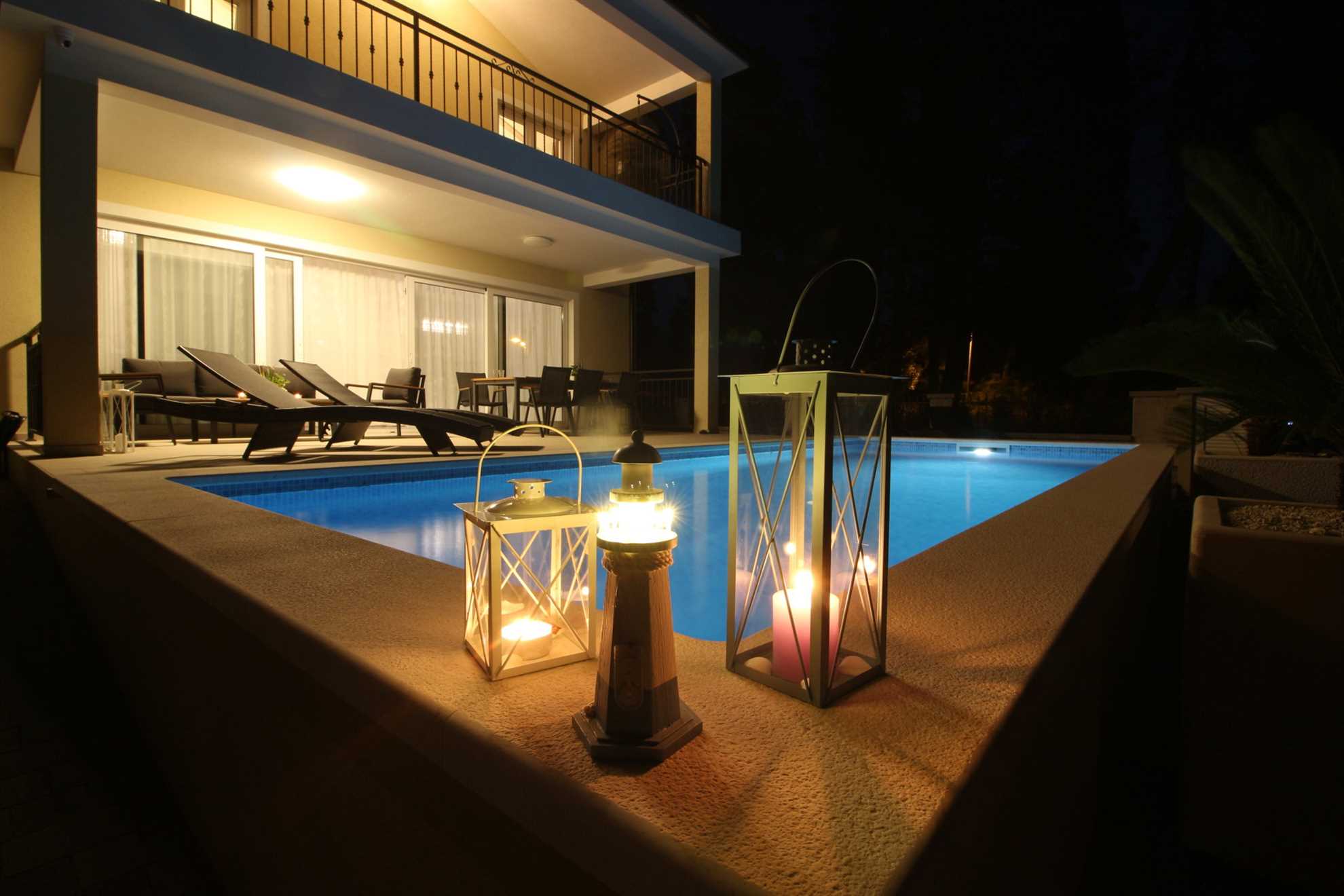 Beachfront Villa Sea Mystery with Pool