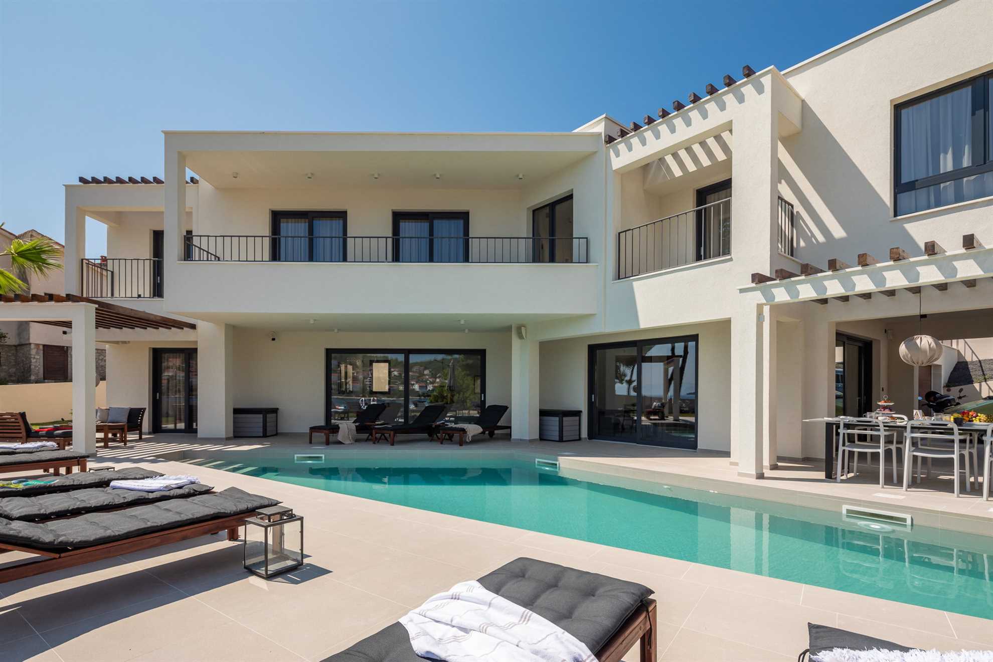 Beachfront Villa Sea Suprema with Pool