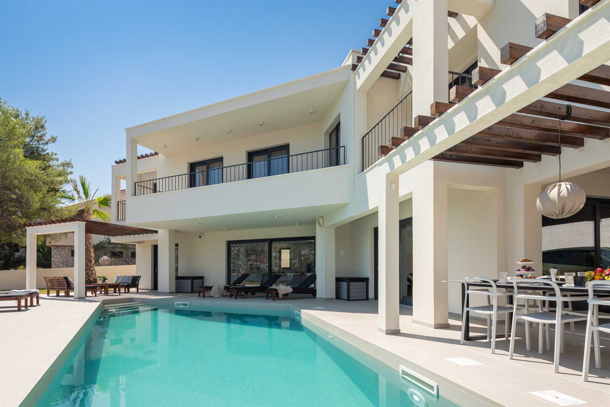 Beachfront Villa Sea Suprema with Pool
