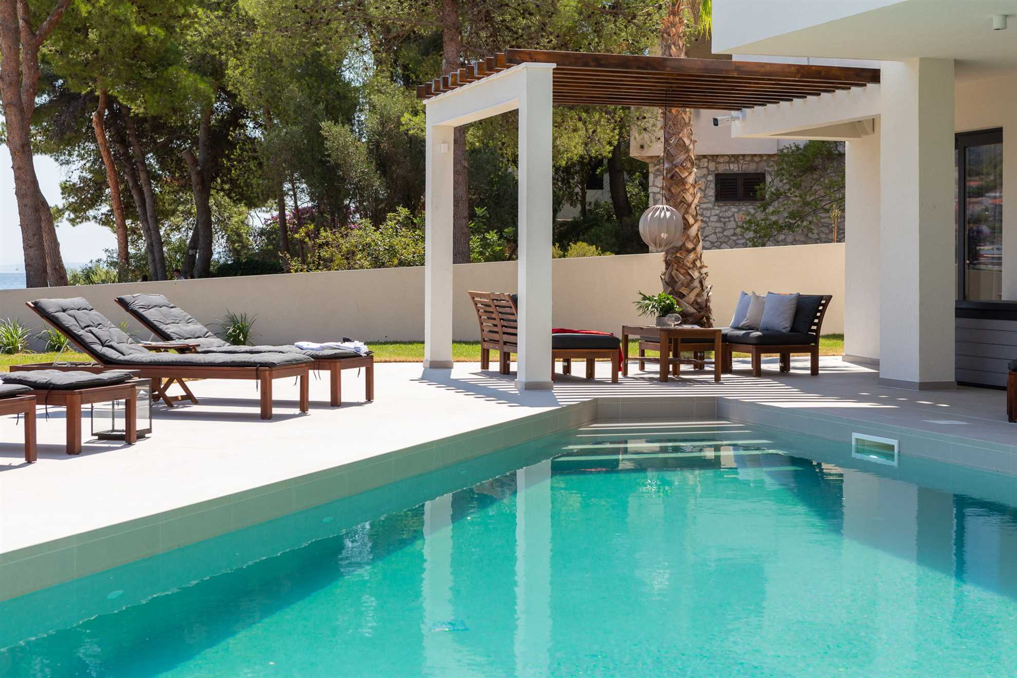 Beachfront Villa Sea Suprema with Pool
