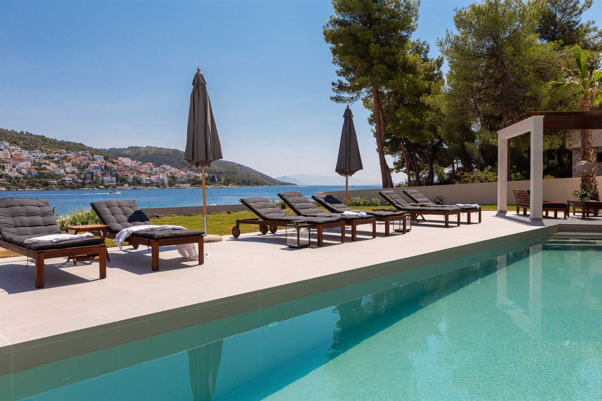 Beachfront Villa Sea Suprema with Pool