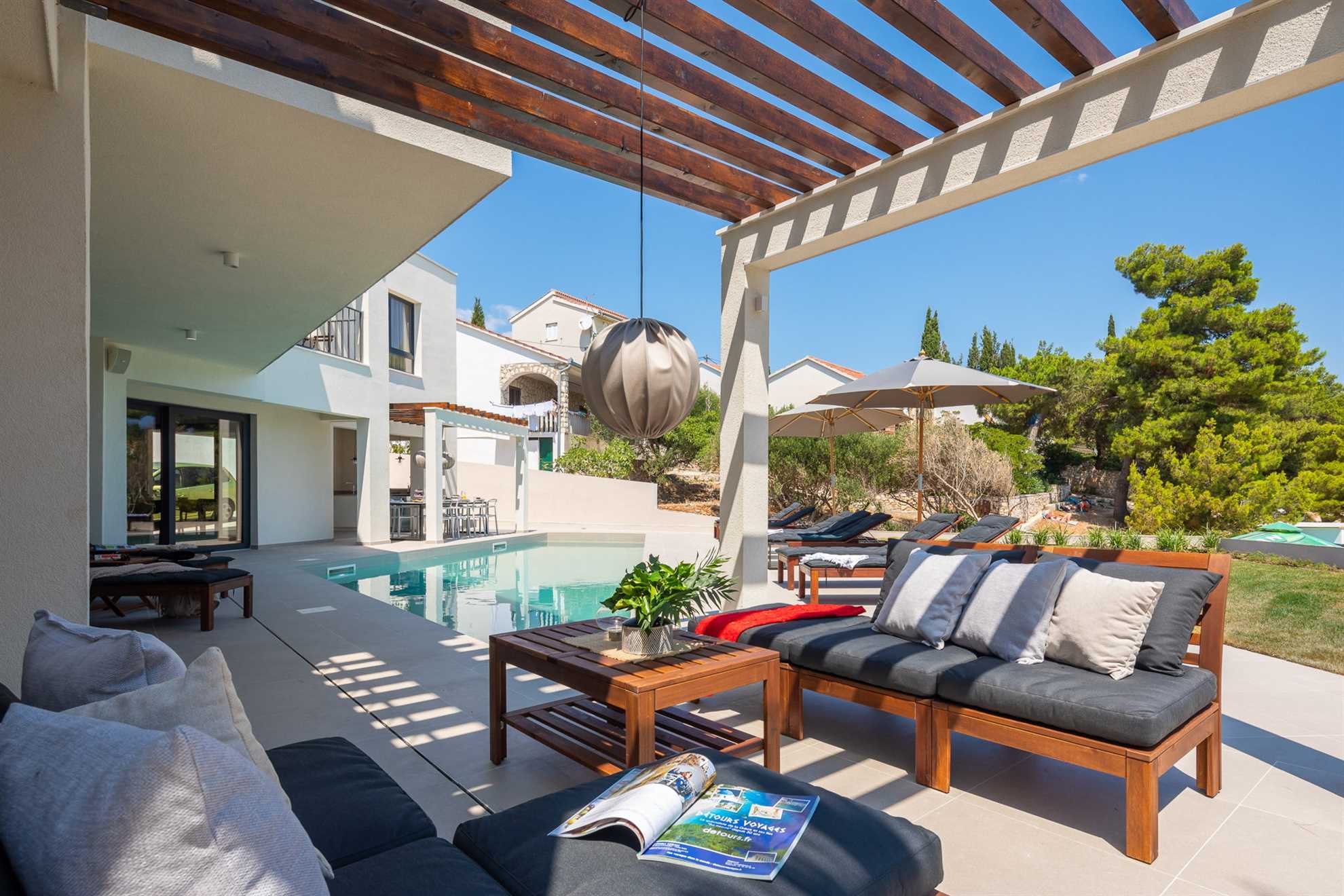 Beachfront Villa Sea Suprema with Pool
