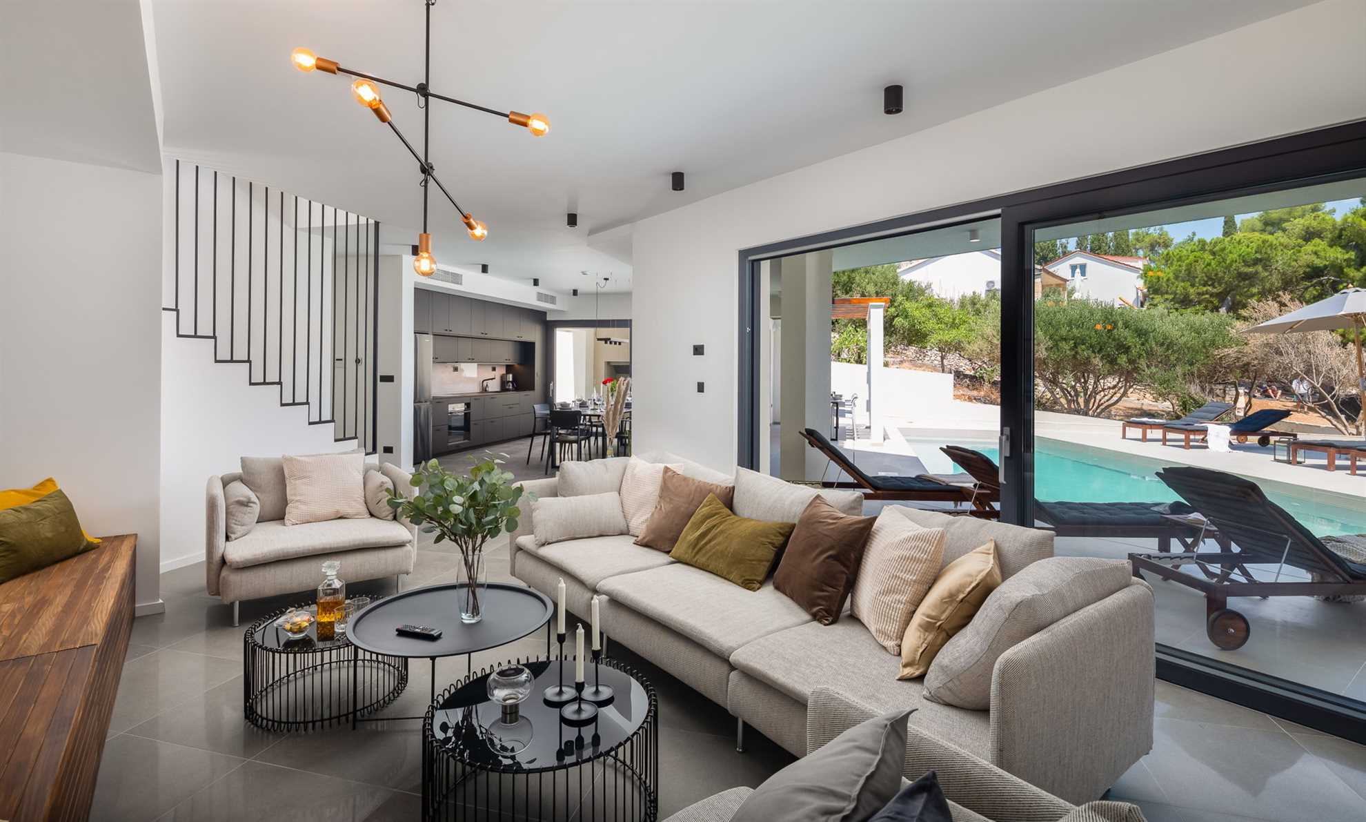 Beachfront Villa Sea Suprema with Pool