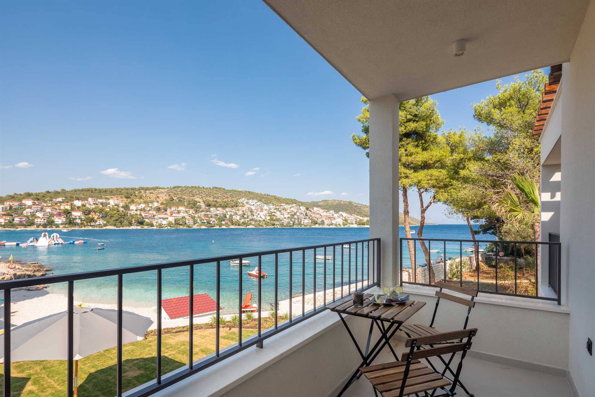 Beachfront Villa Sea Suprema with Pool