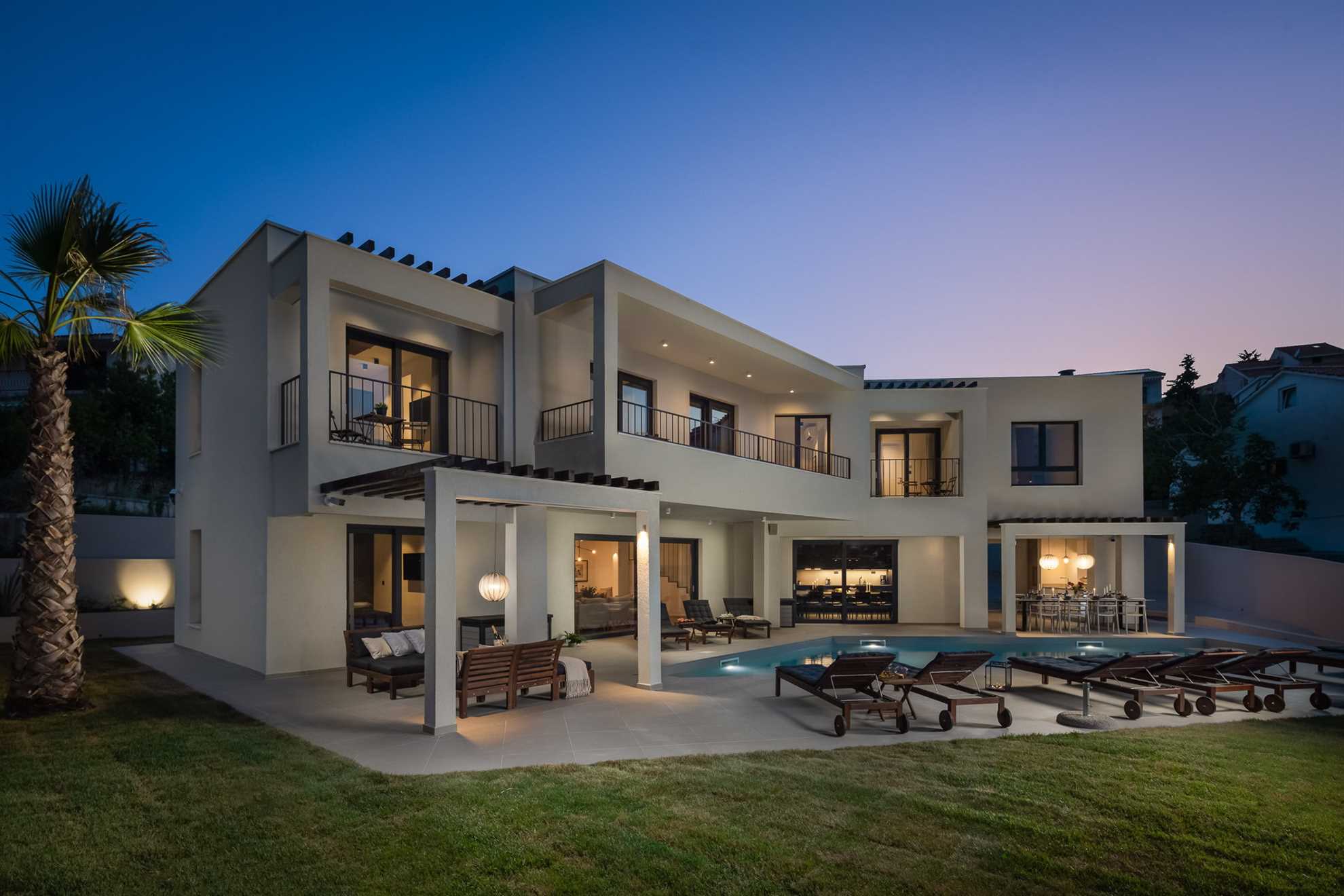 Beachfront Villa Sea Suprema with Pool