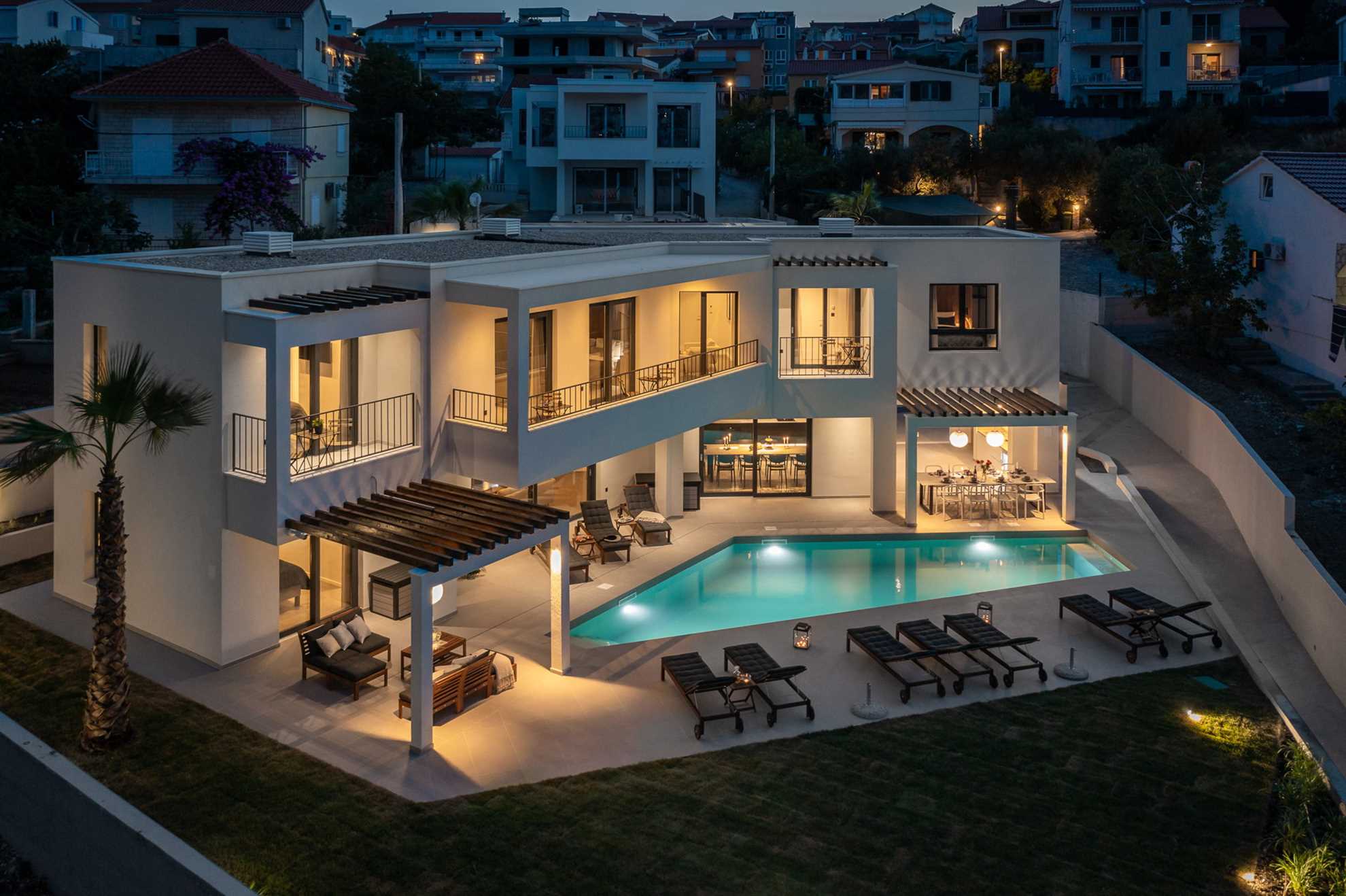 Beachfront Villa Sea Suprema with Pool