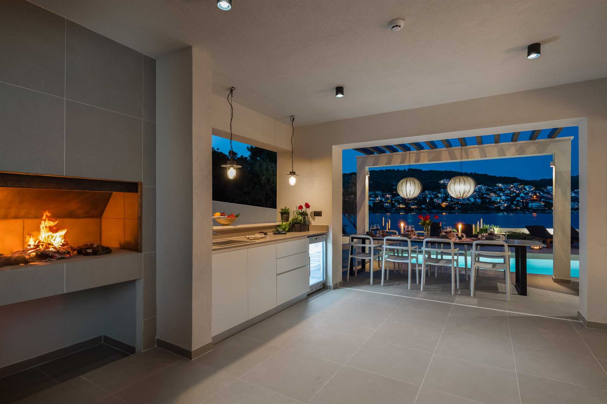 Beachfront Villa Sea Suprema with Pool