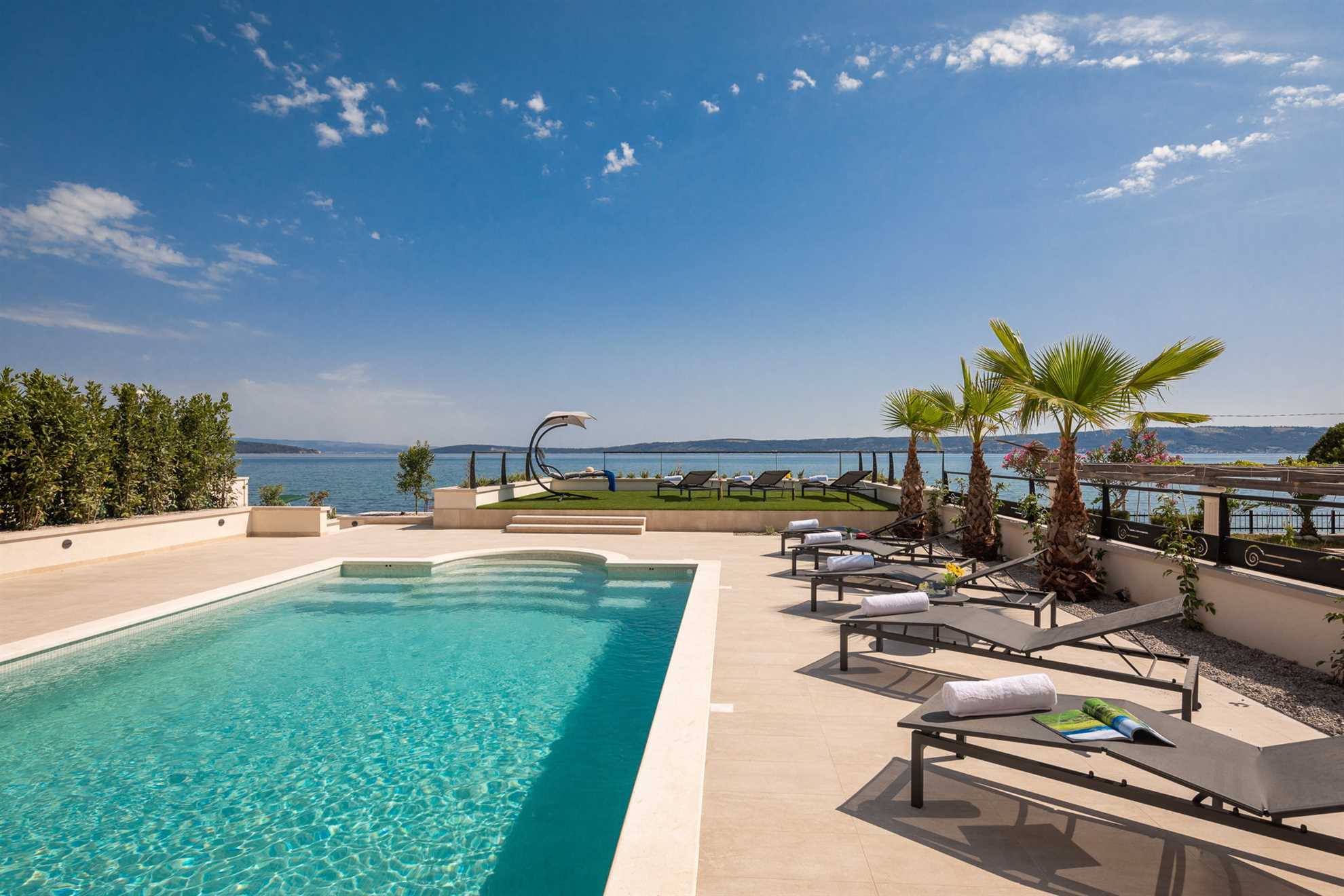 Image of Beachfront Villa Anemona with Pool