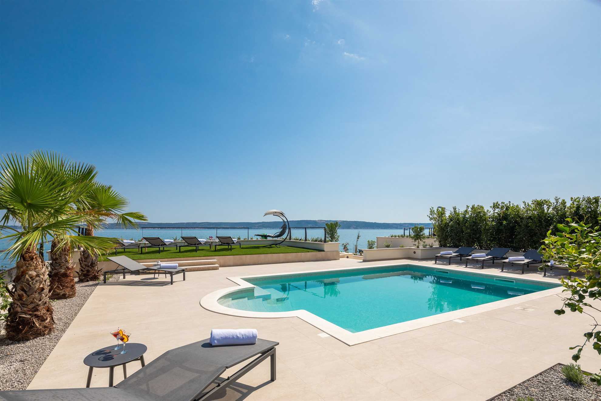 Image of Beachfront Villa Armeria with Pool