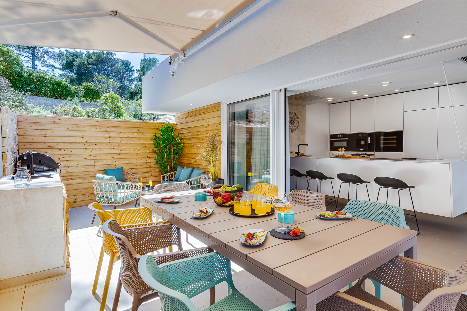 Luxury Villa Golden Hour with Pool