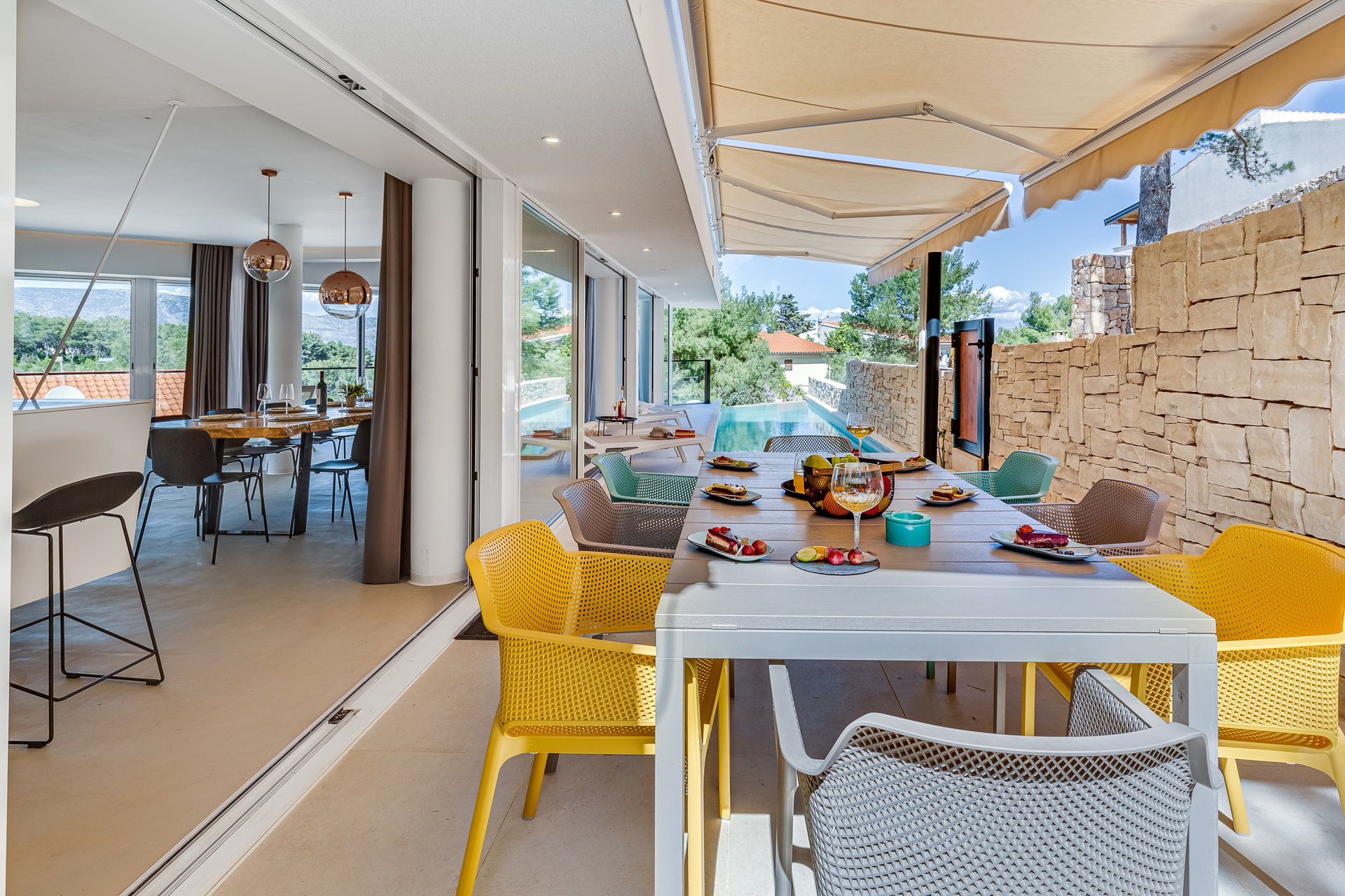 Luxury Villa Golden Hour with Pool