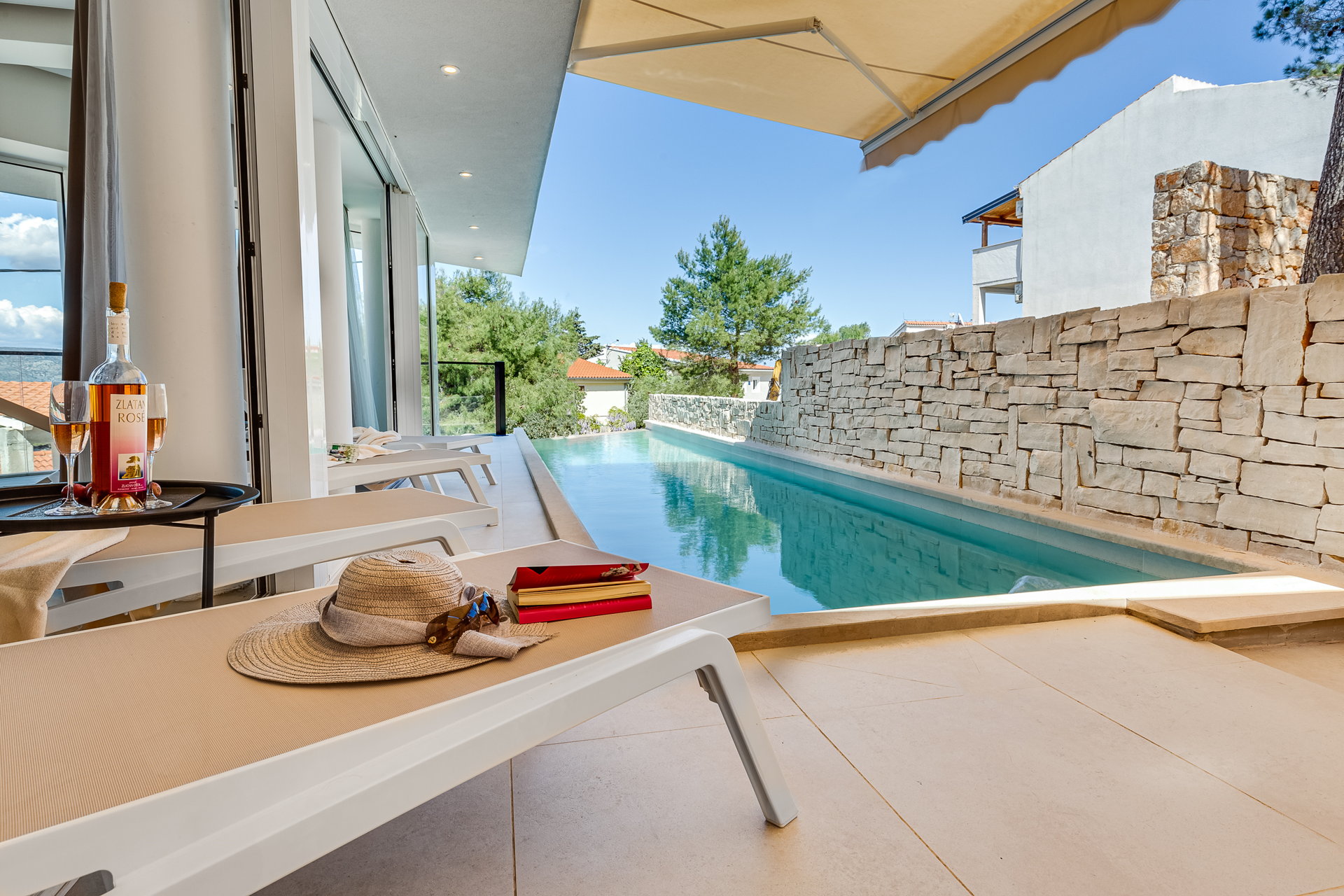 Luxury Villa Golden Hour with Pool