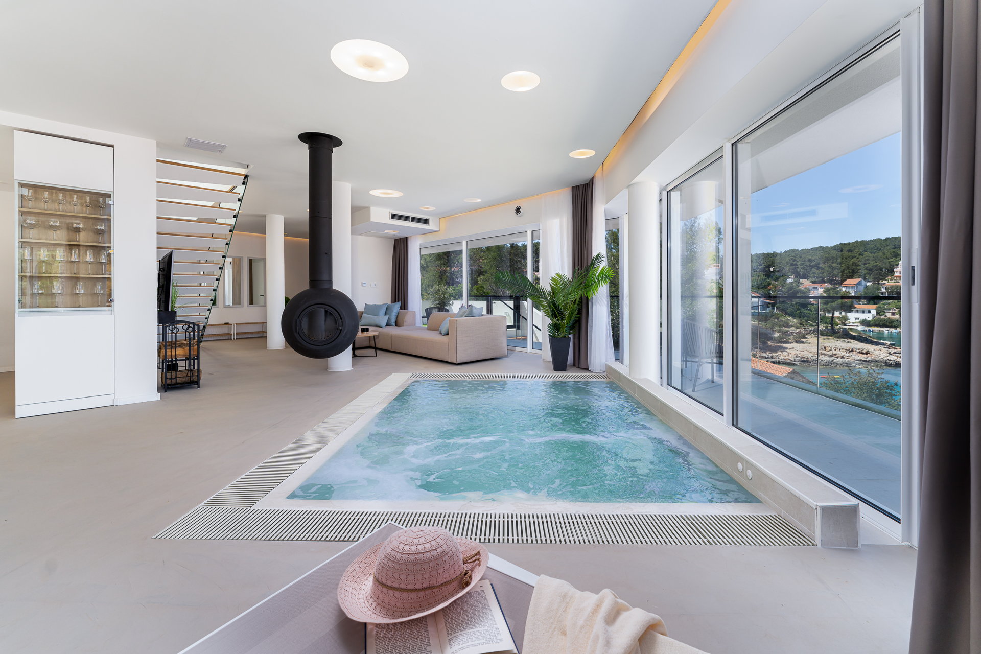 Luxury Villa Golden Hour with Pool