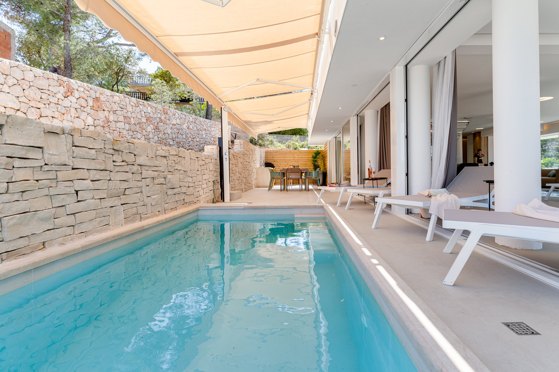 Luxury Villa Golden Hour with Pool