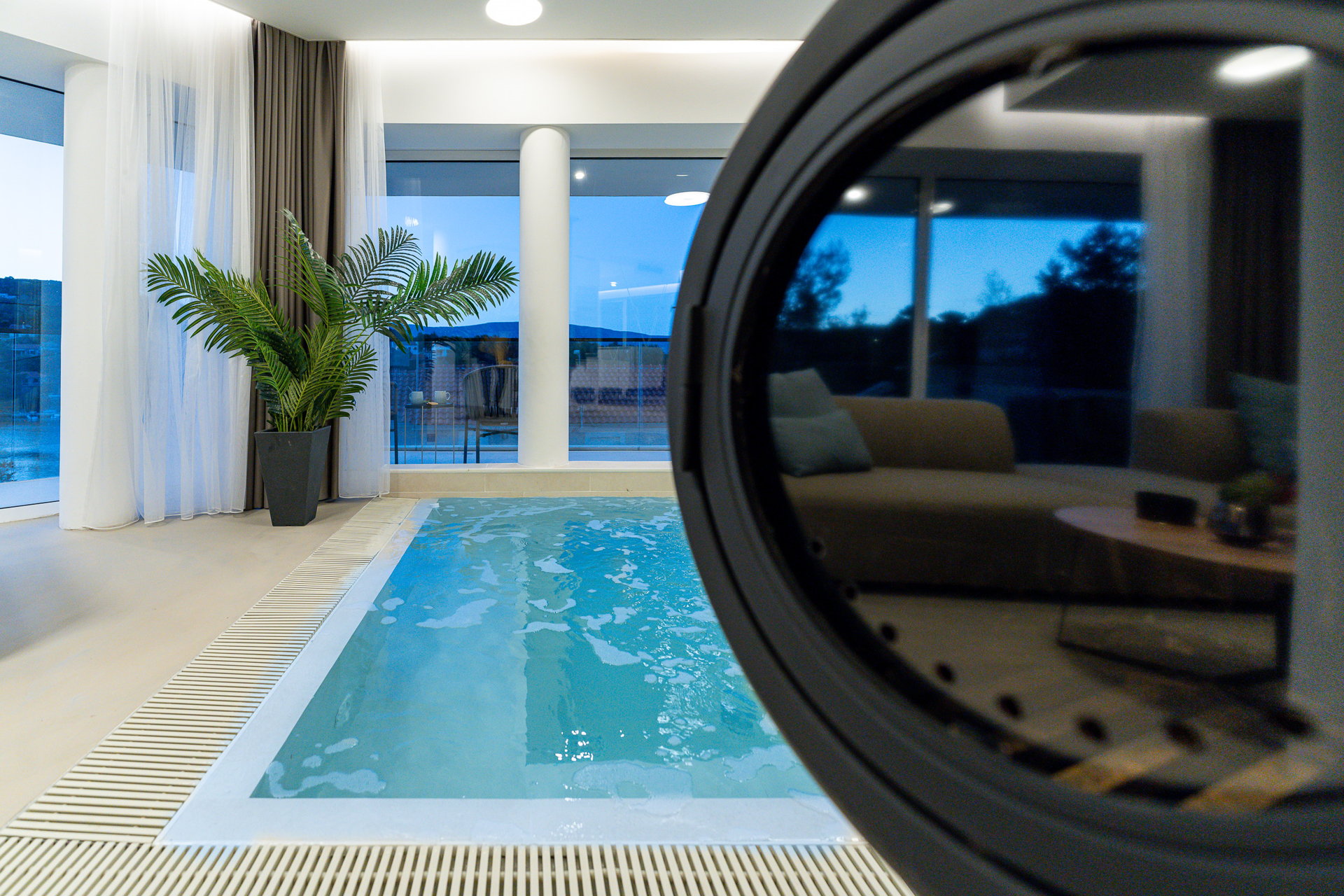 Luxury Villa Golden Hour with Pool