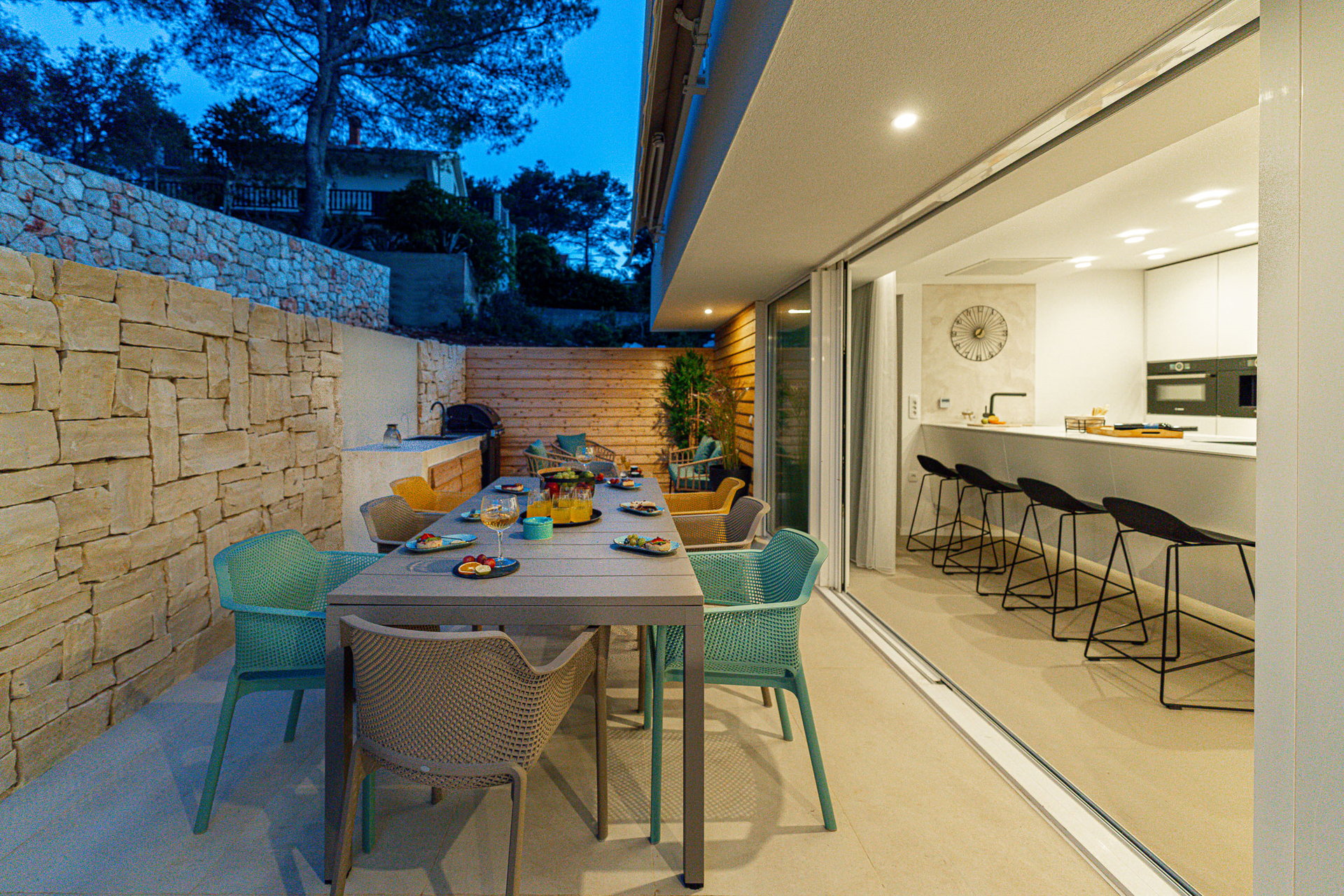 Luxury Villa Golden Hour with Pool