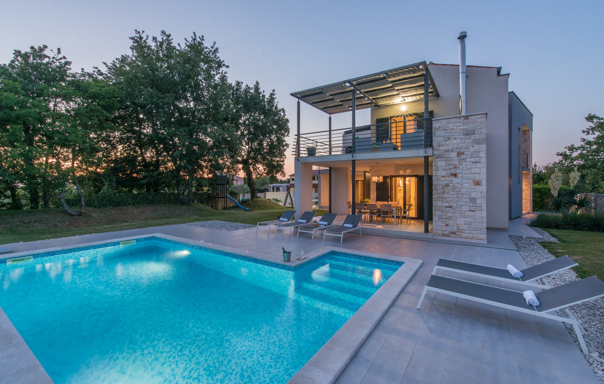 Holiday Home Green Way with Pool
