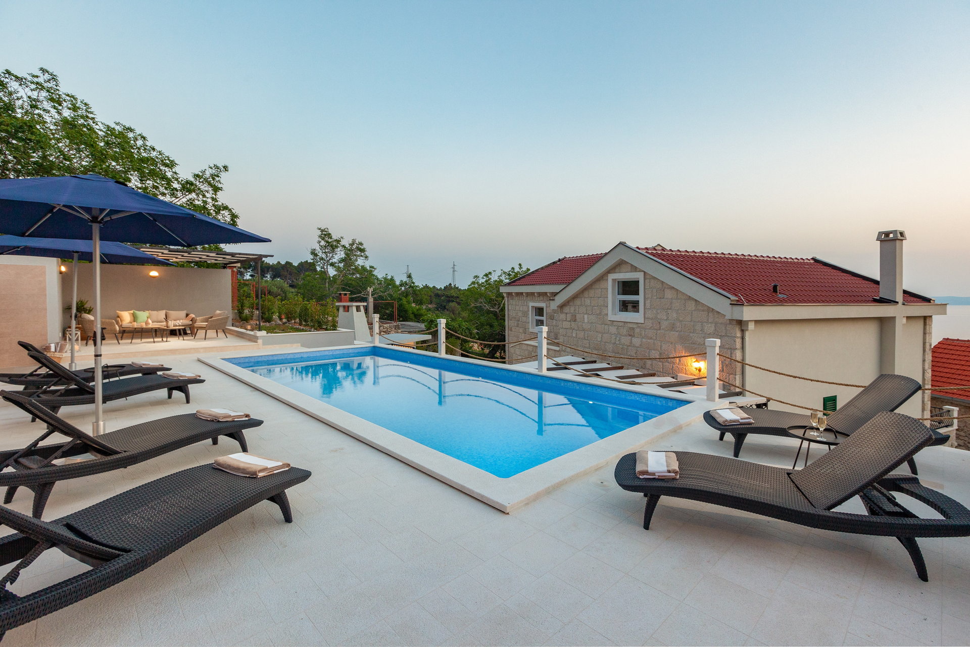 Villa Stone Village with Pool