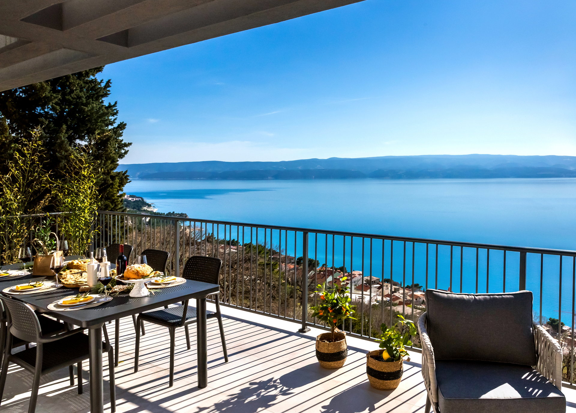 Luxury Villa Diorama with Pool