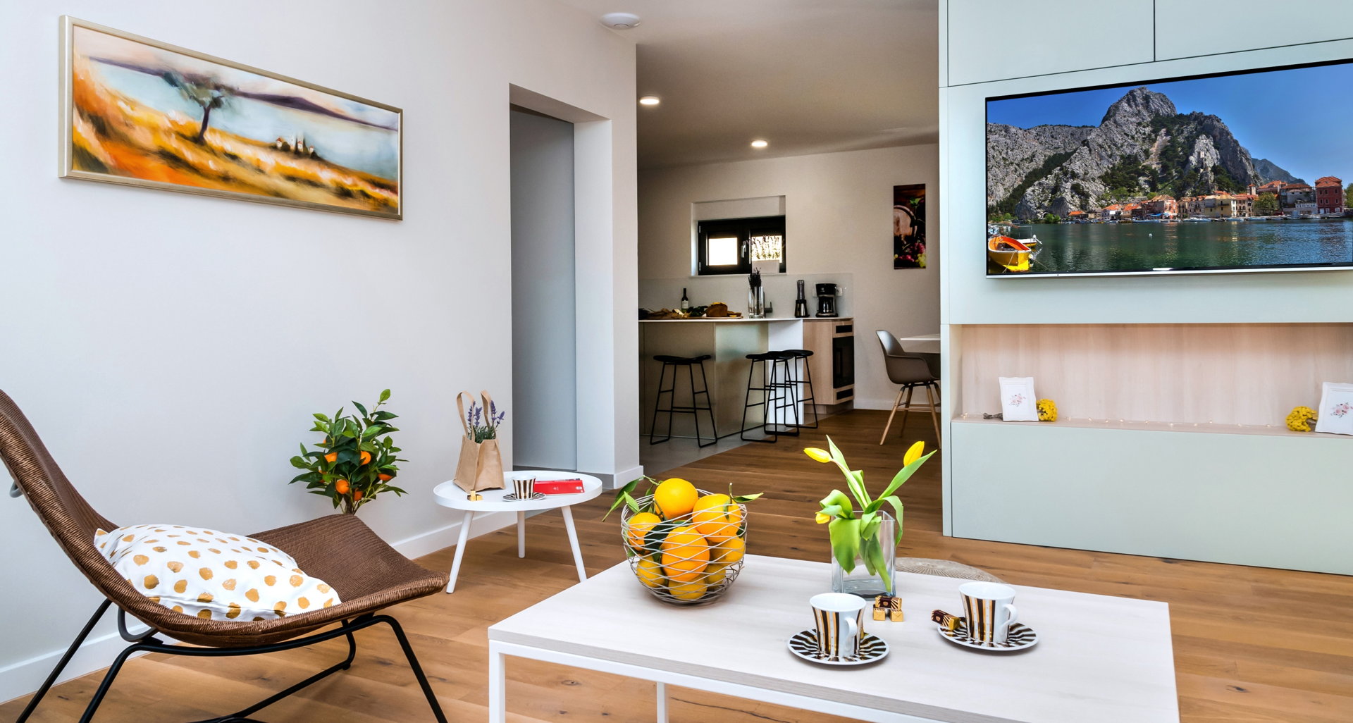 Luxury Villa Diorama with Pool