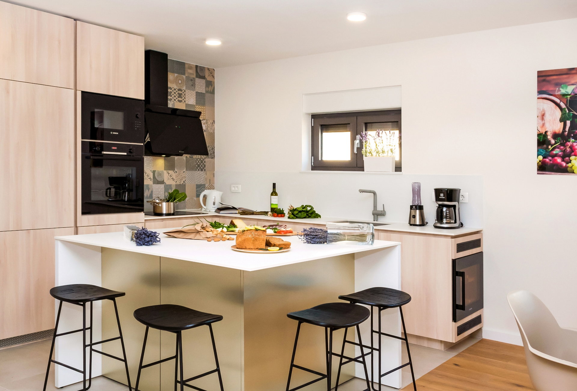 Luxury Villa Diorama with Pool