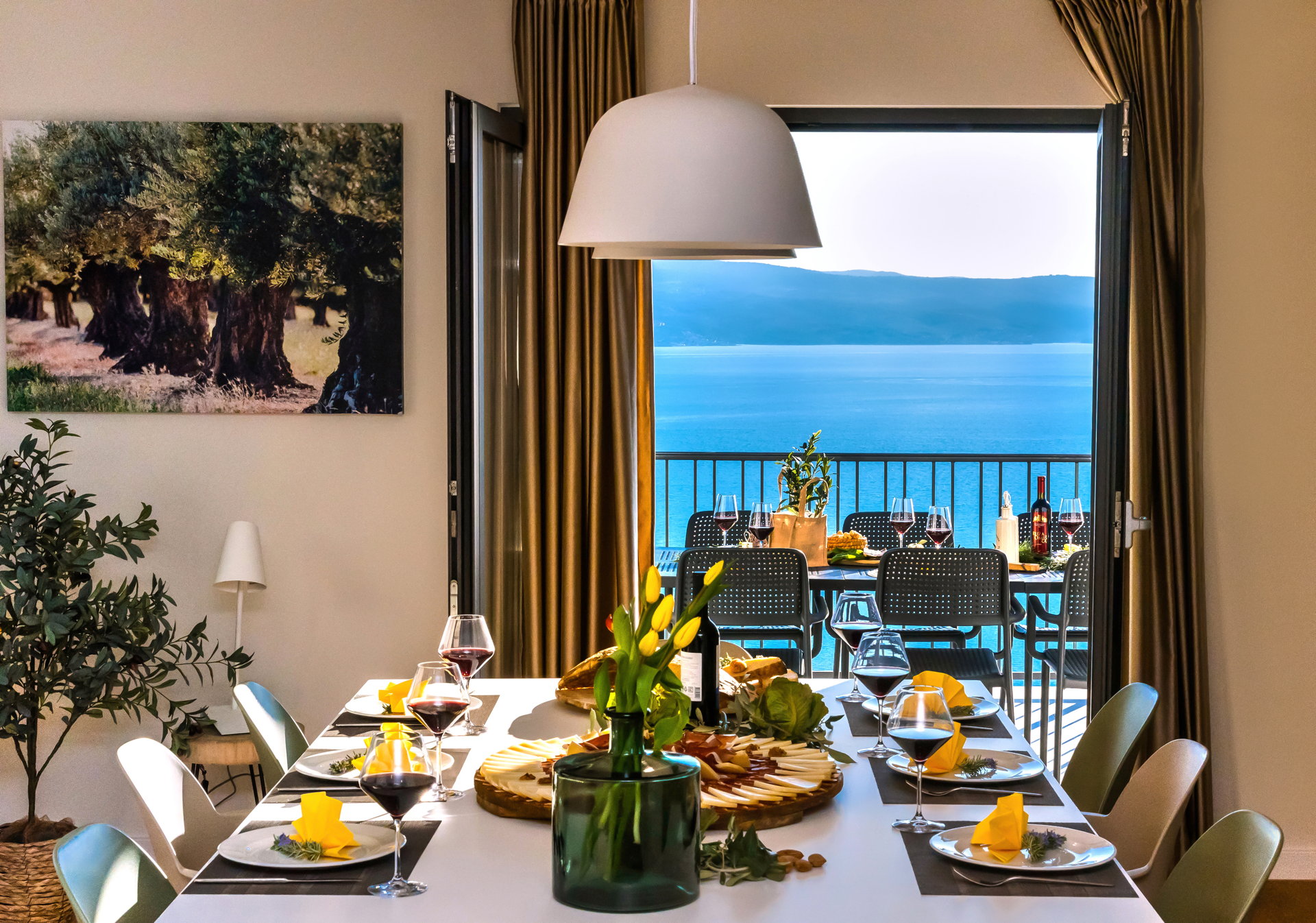 Luxury Villa Diorama with Pool