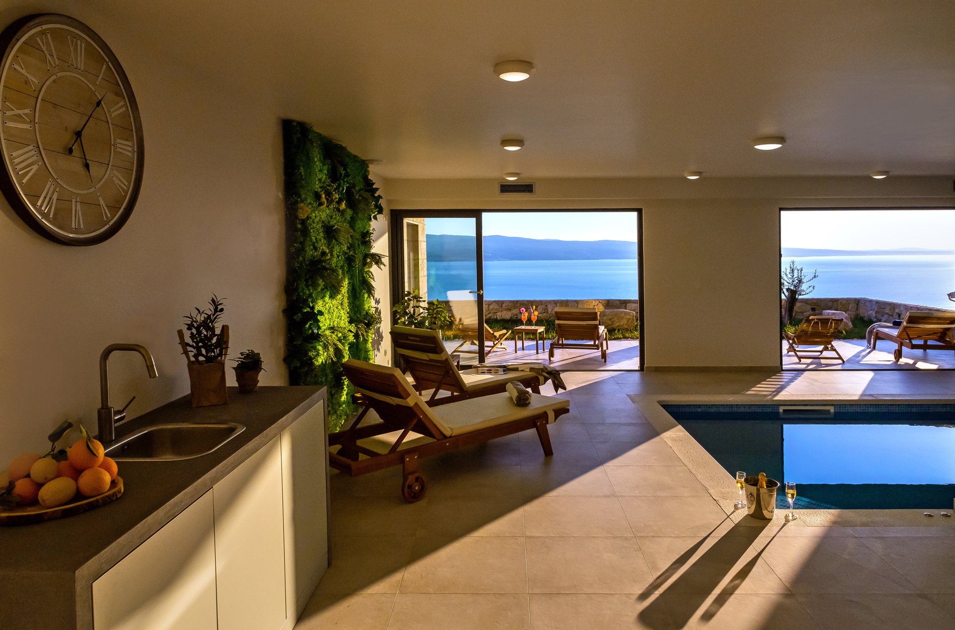 Luxury Villa Diorama with Pool