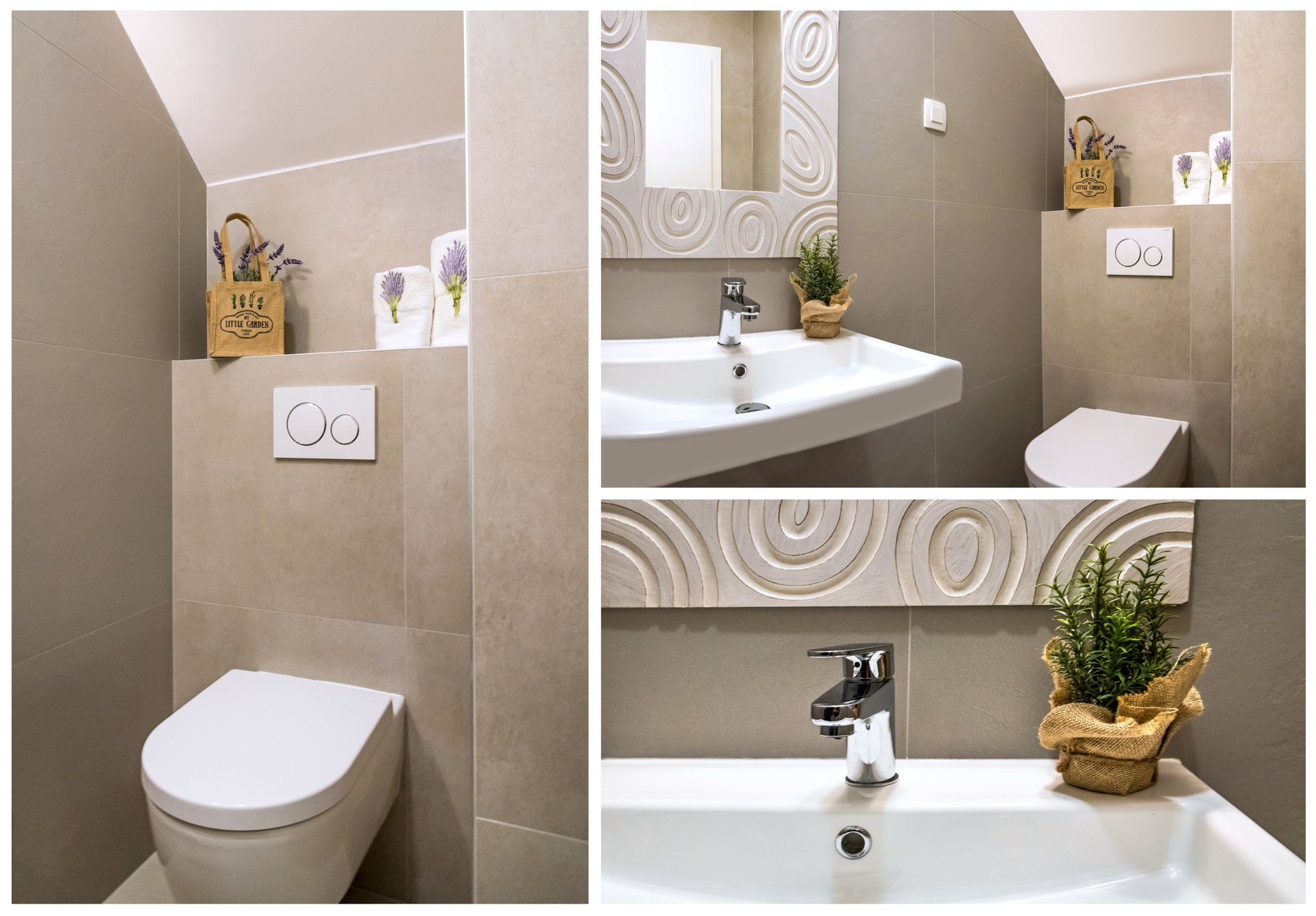 Luxury Villa Diorama with Pool