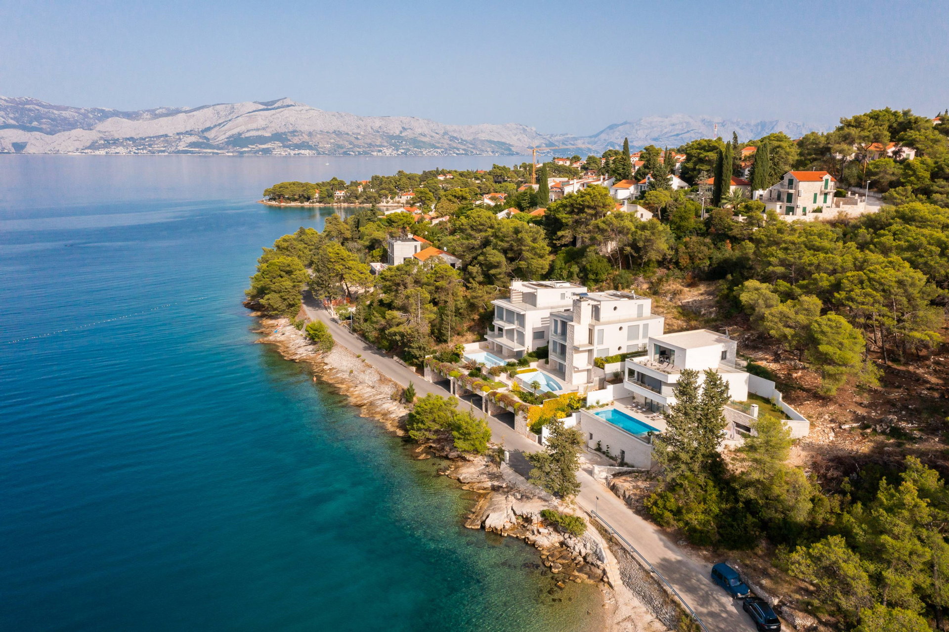 Beachfront Villa Charisma with Pool