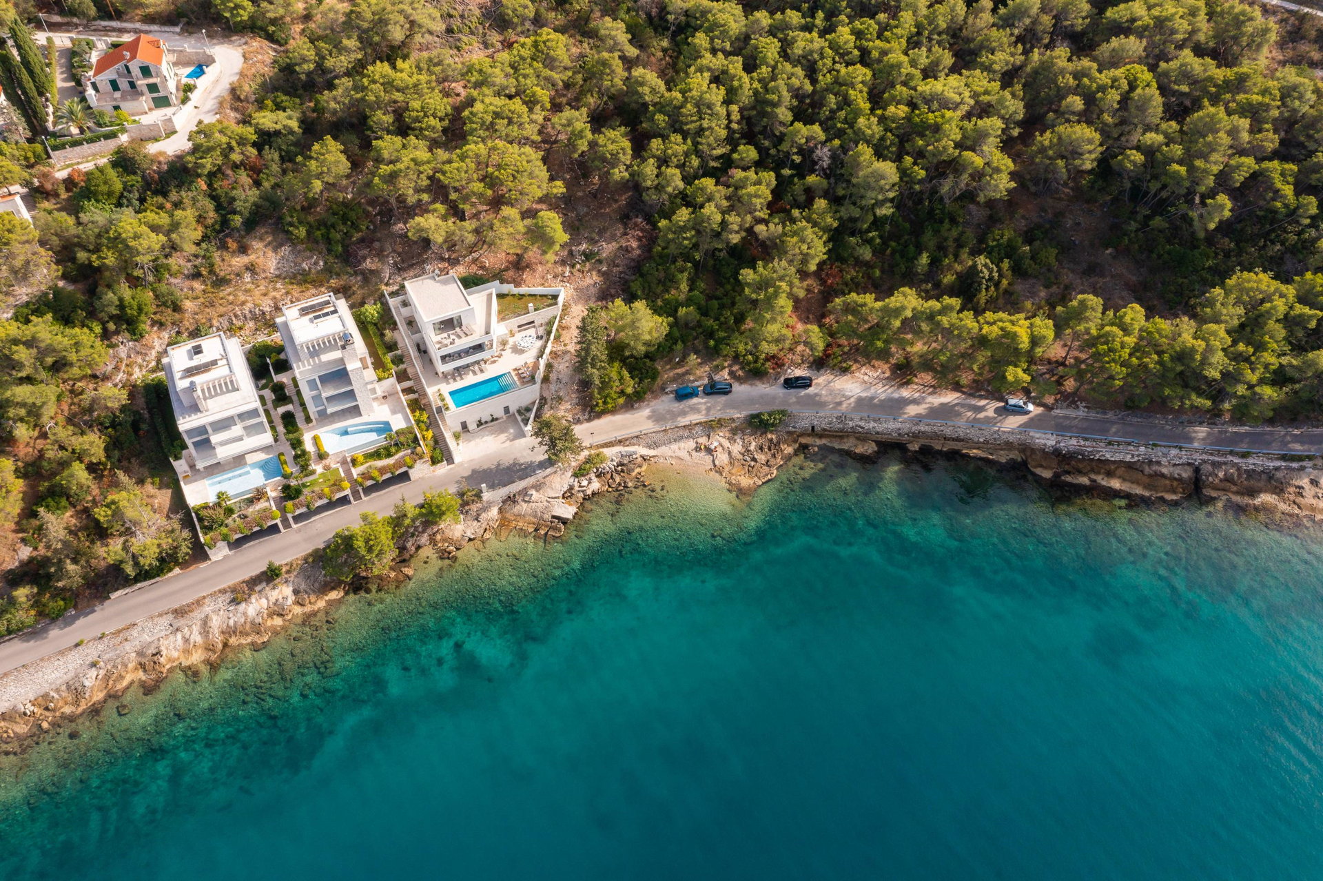 Beachfront Villa Charisma with Pool