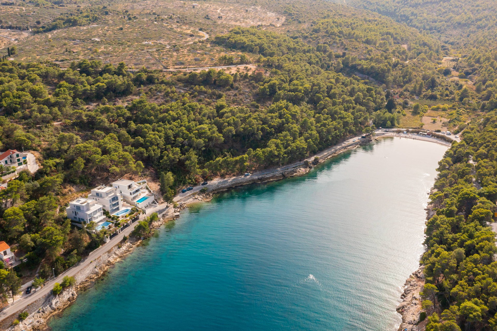 Beachfront Villa Charisma with Pool