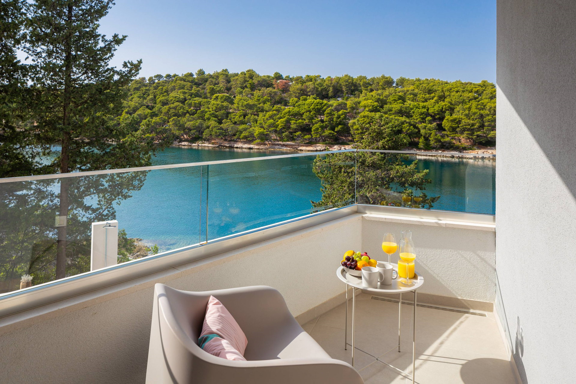 Beachfront Villa Charisma with Pool
