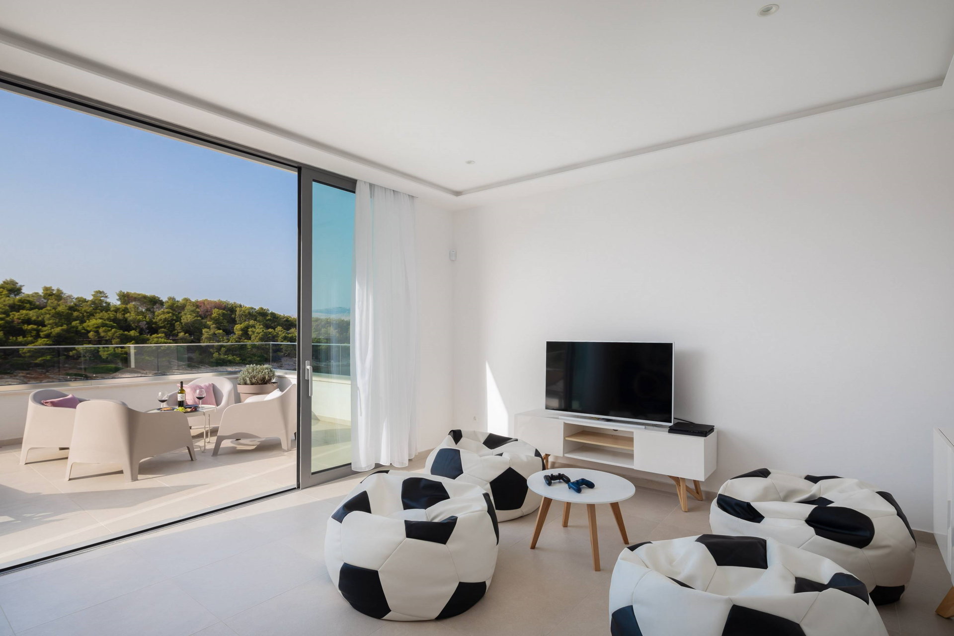Beachfront Villa Charisma with Pool