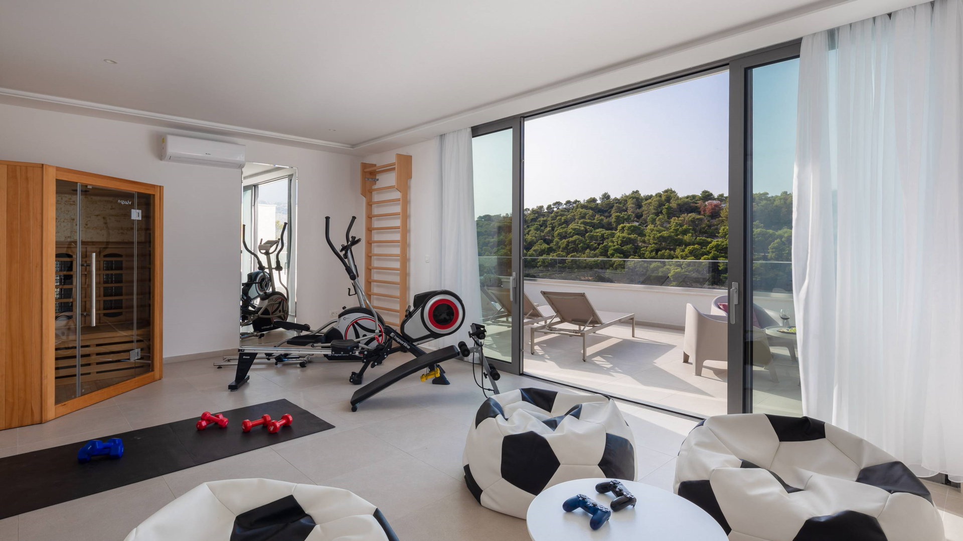 Beachfront Villa Charisma with Pool