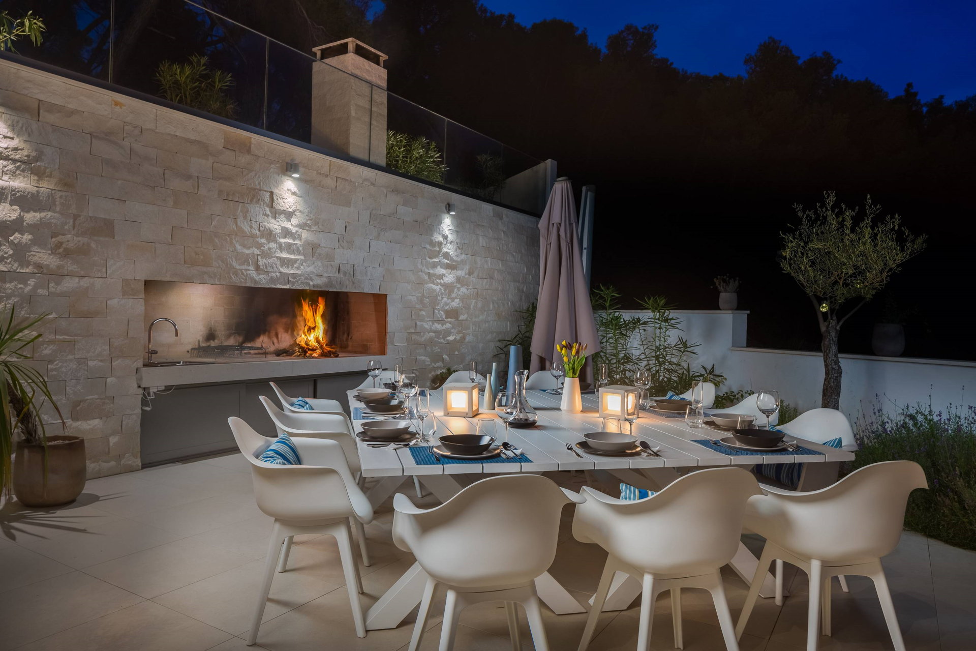 Beachfront Villa Charisma with Pool