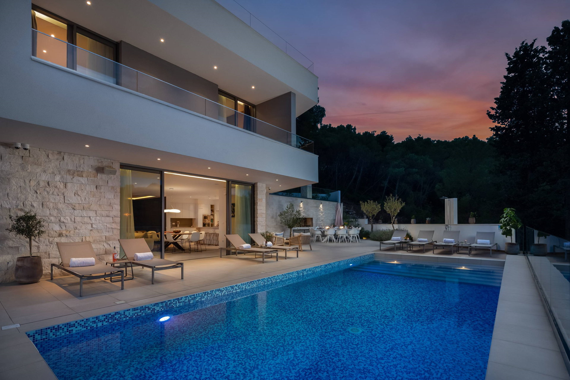 Beachfront Villa Charisma with Pool